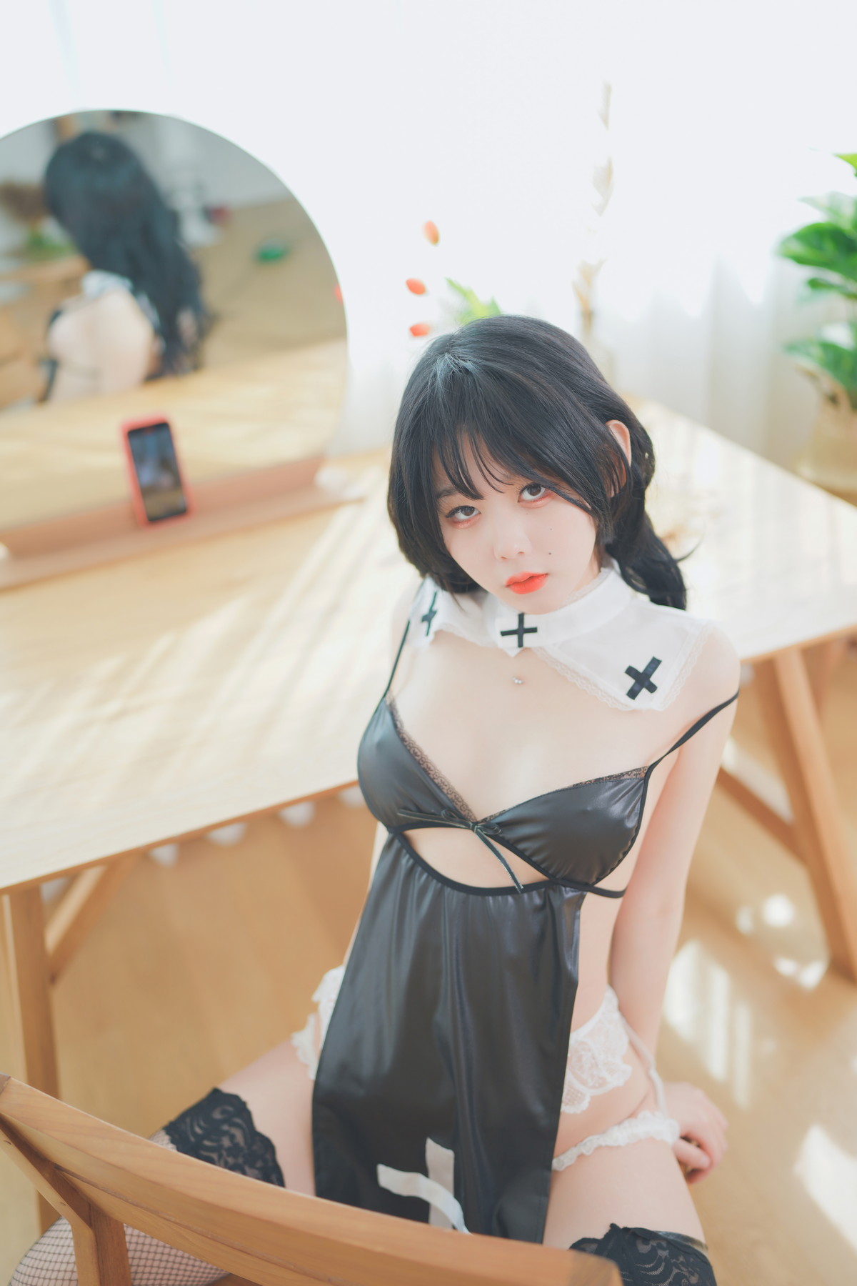xgyw.top_[DJAWA]No.218_模特Zia_Nun’s Hobby主题私房性感粉色卡通连体衣秀完美身材诱惑写真105P