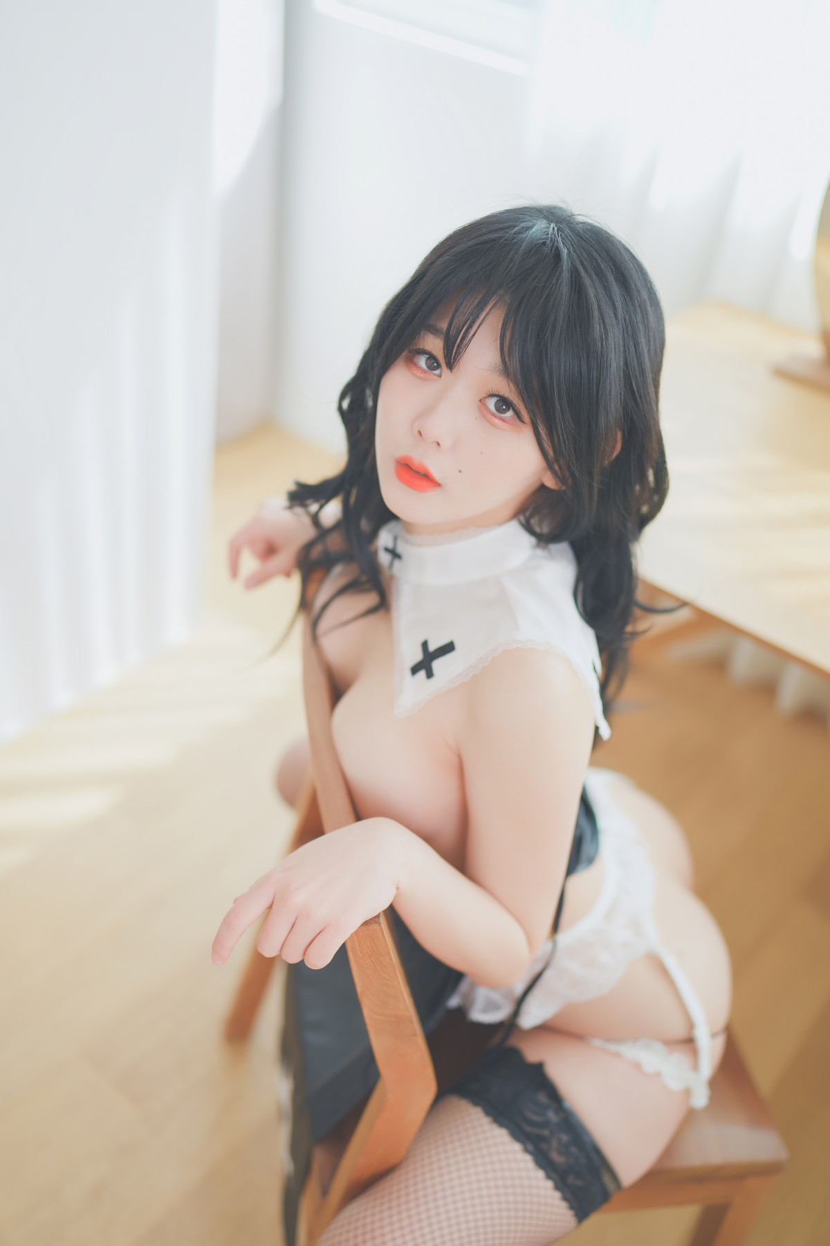 xgyw.top_[DJAWA]No.218_模特Zia_Nun’s Hobby主题私房性感粉色卡通连体衣秀完美身材诱惑写真105P