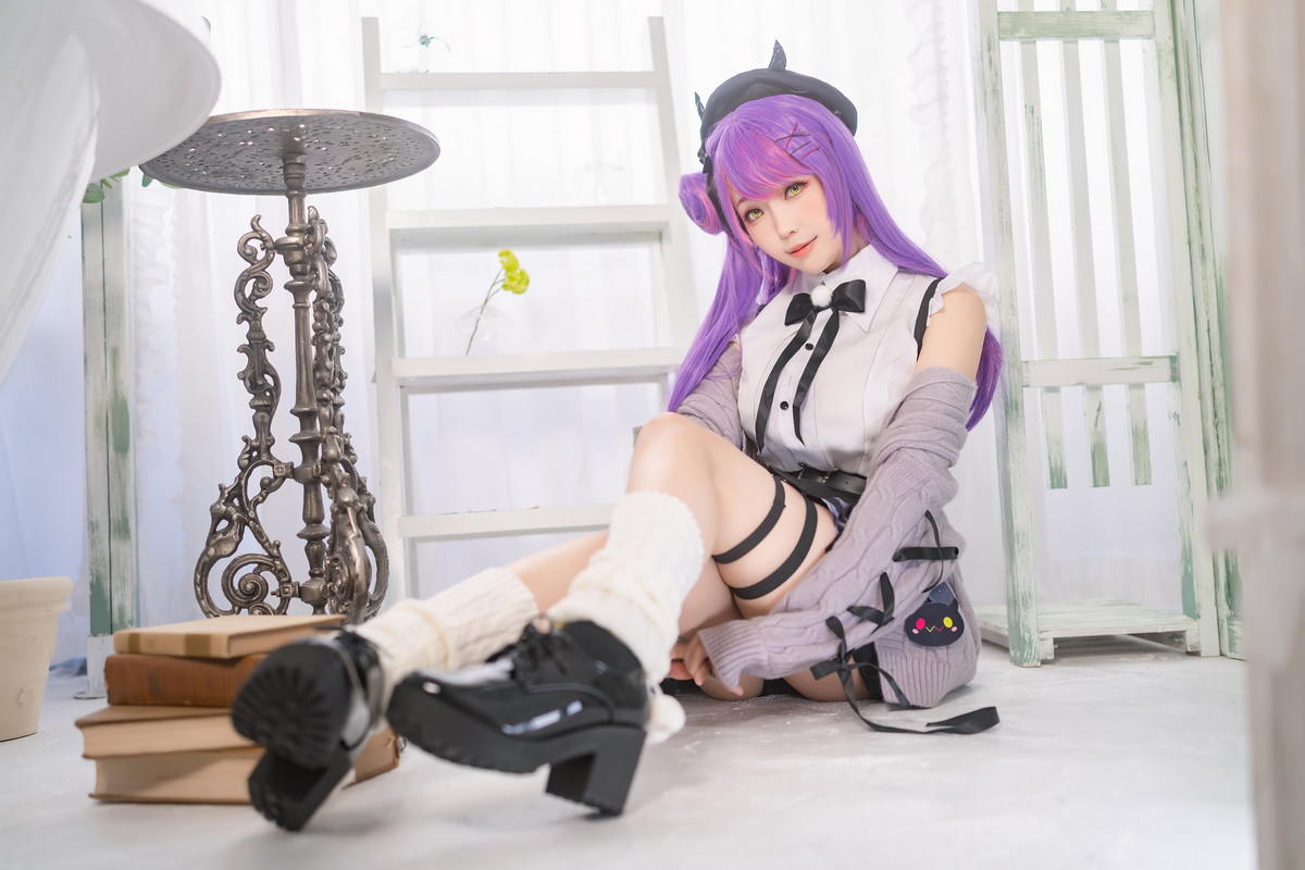 xgyw.top_Coser妹子Ely_eee-Towa Tokoyami主题两套性感服饰配黑丝网袜秀美腿诱惑写真39P