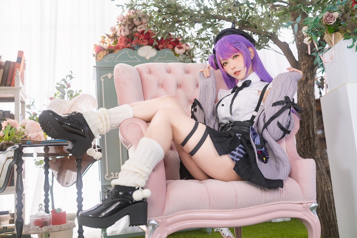 xgyw.top_Coser妹子Ely_eee-Towa Tokoyami主题两套性感服饰配黑丝网袜秀美腿诱惑写真39P