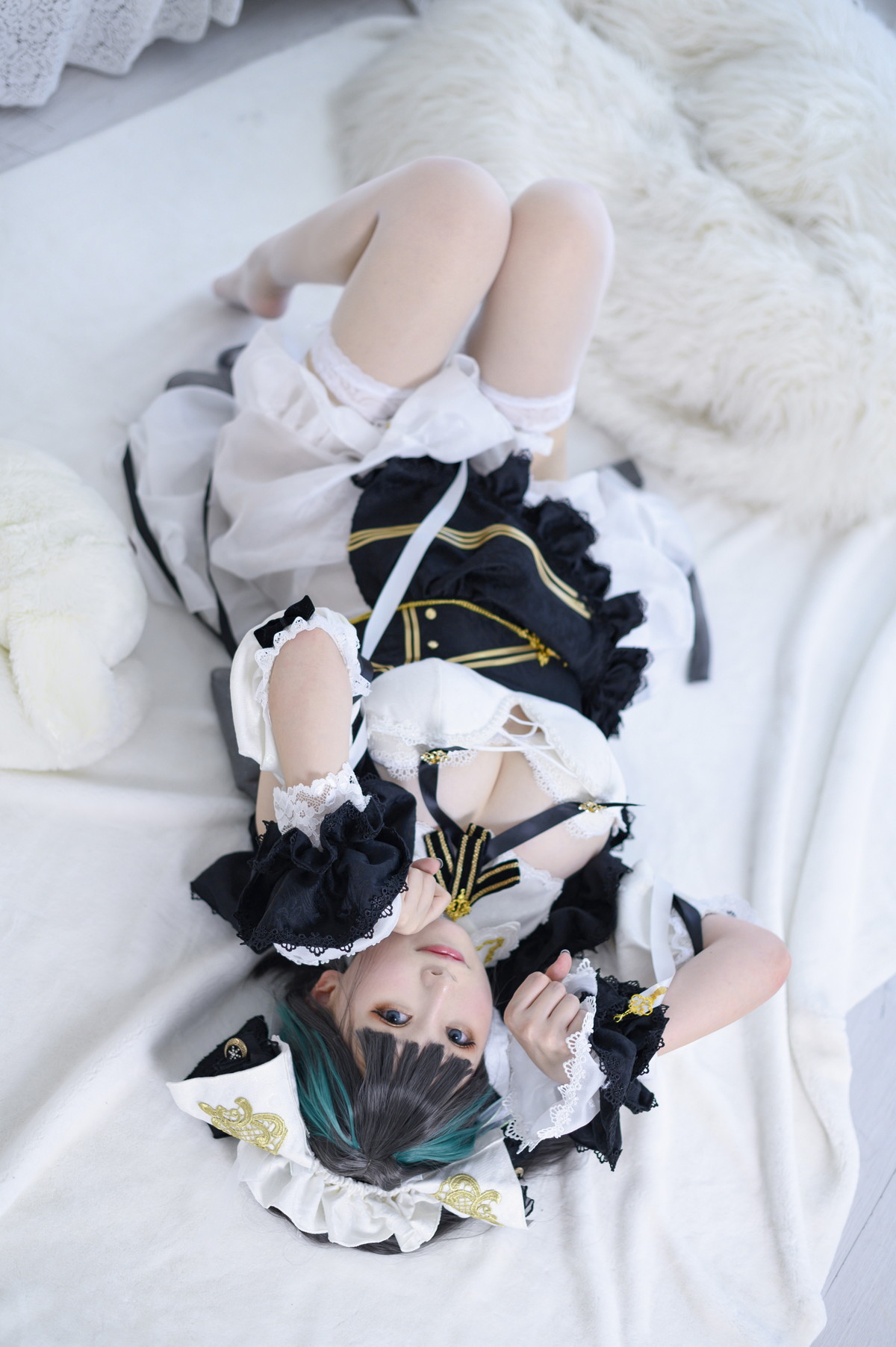 xgyw.top_二次元美少女PAKI酱柴郡主题性感露胸薄纱裙配白丝袜秀豪乳翘臀诱惑写真40P