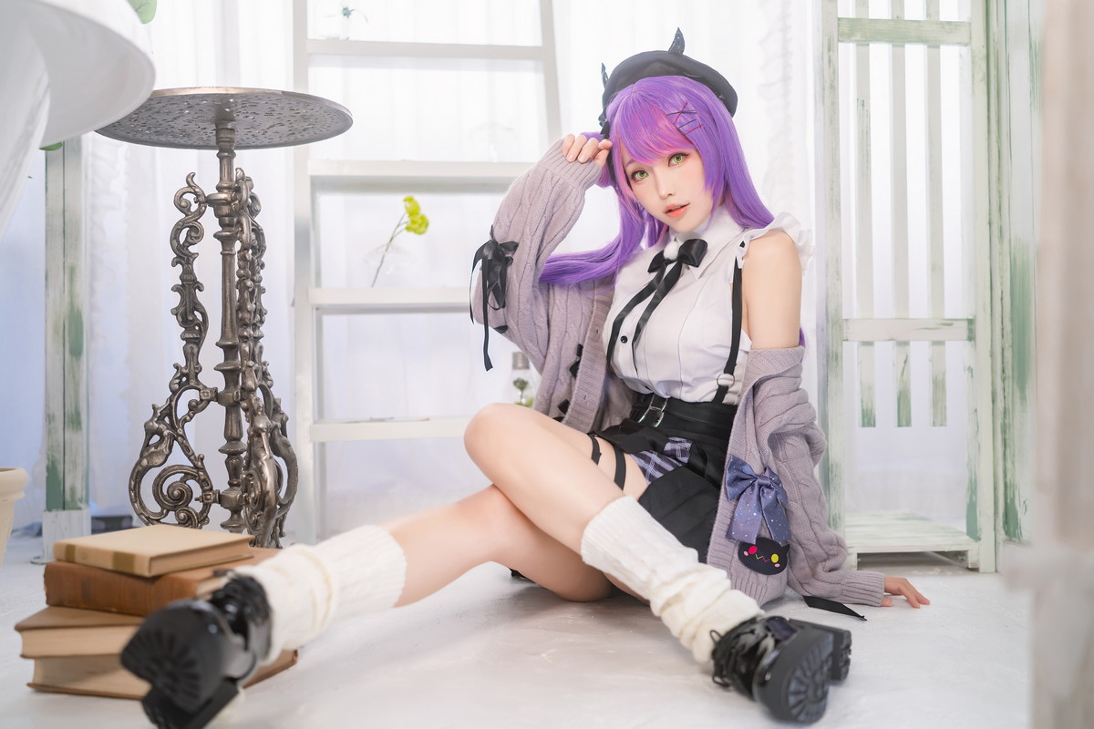 xgyw.top_Coser妹子Ely_eee-Towa Tokoyami主题两套性感服饰配黑丝网袜秀美腿诱惑写真39P