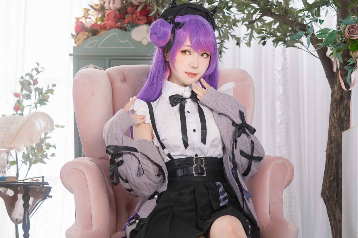xgyw.top_Coser妹子Ely_eee-Towa Tokoyami主题两套性感服饰配黑丝网袜秀美腿诱惑写真39P