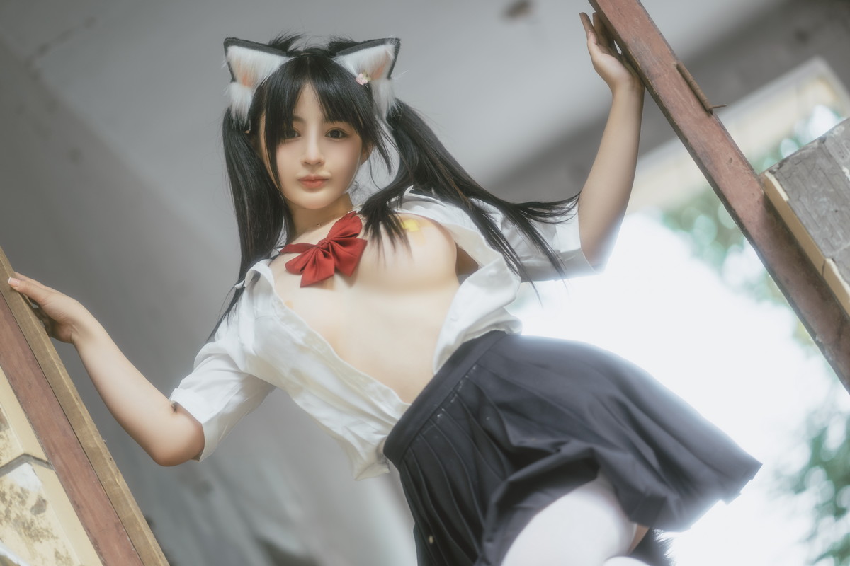 xgyw.top_网络美女桜井宁宁废墟JK主题户外脱性感JK制服露傲人豪乳遮点极致诱惑写真74P