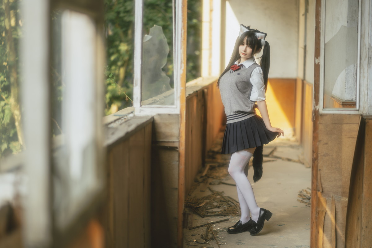 xgyw.top_网络美女桜井宁宁废墟JK主题户外脱性感JK制服露傲人豪乳遮点极致诱惑写真74P