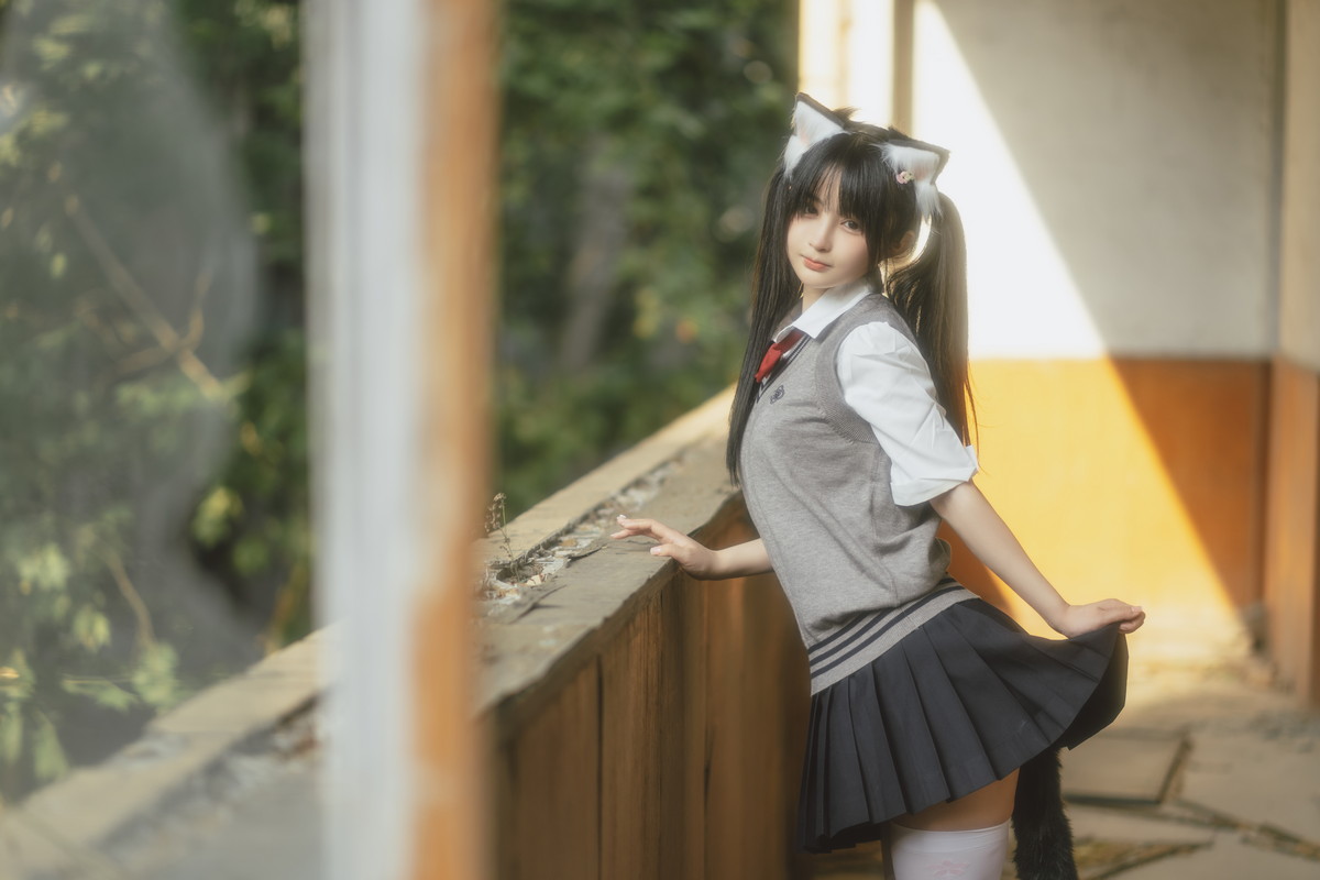 xgyw.top_网络美女桜井宁宁废墟JK主题户外脱性感JK制服露傲人豪乳遮点极致诱惑写真74P