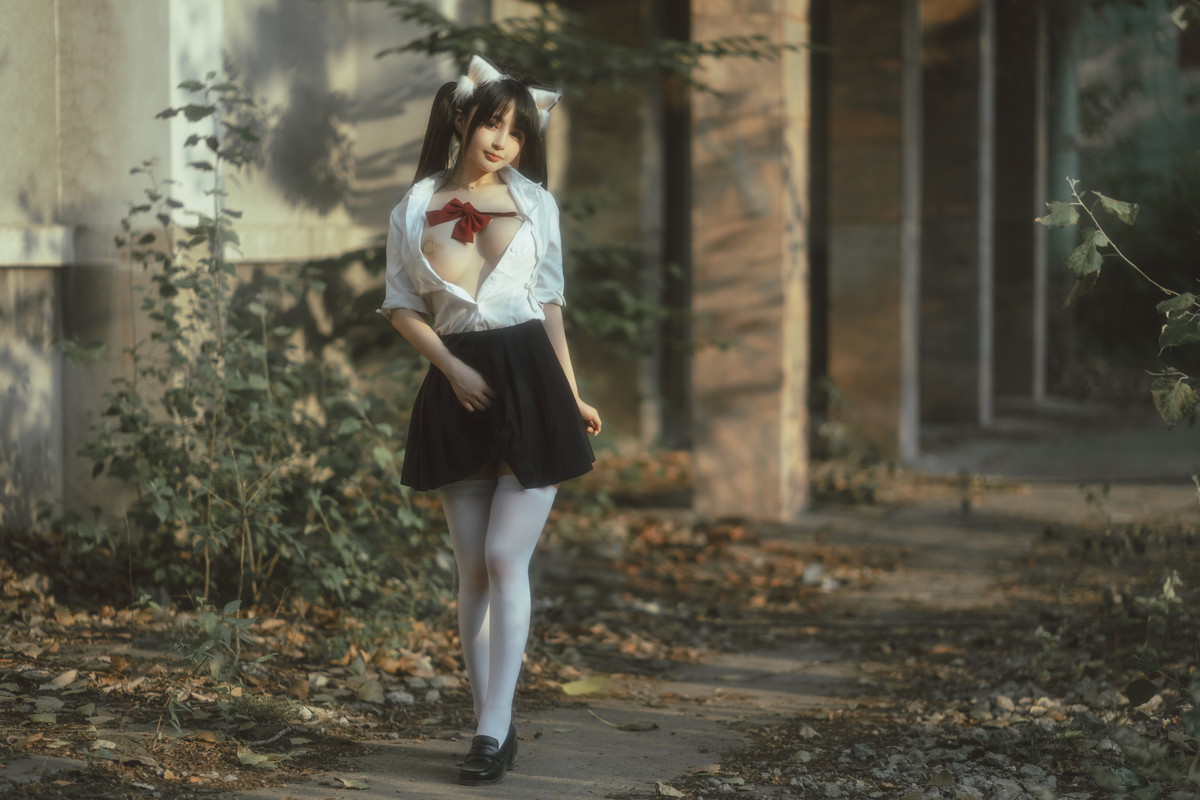 xgyw.top_网络美女桜井宁宁废墟JK主题户外脱性感JK制服露傲人豪乳遮点极致诱惑写真74P