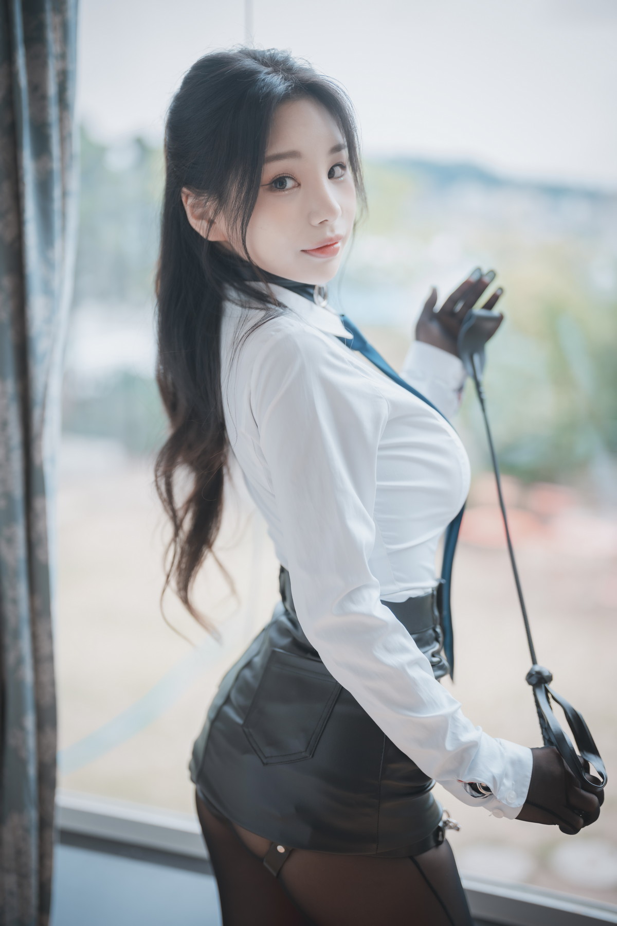 xgyw.top_[DJAWA]No.223_模特Yeeun_Ds Relationship主题私房性感连体黑丝秀翘臀美腿诱惑写真195P