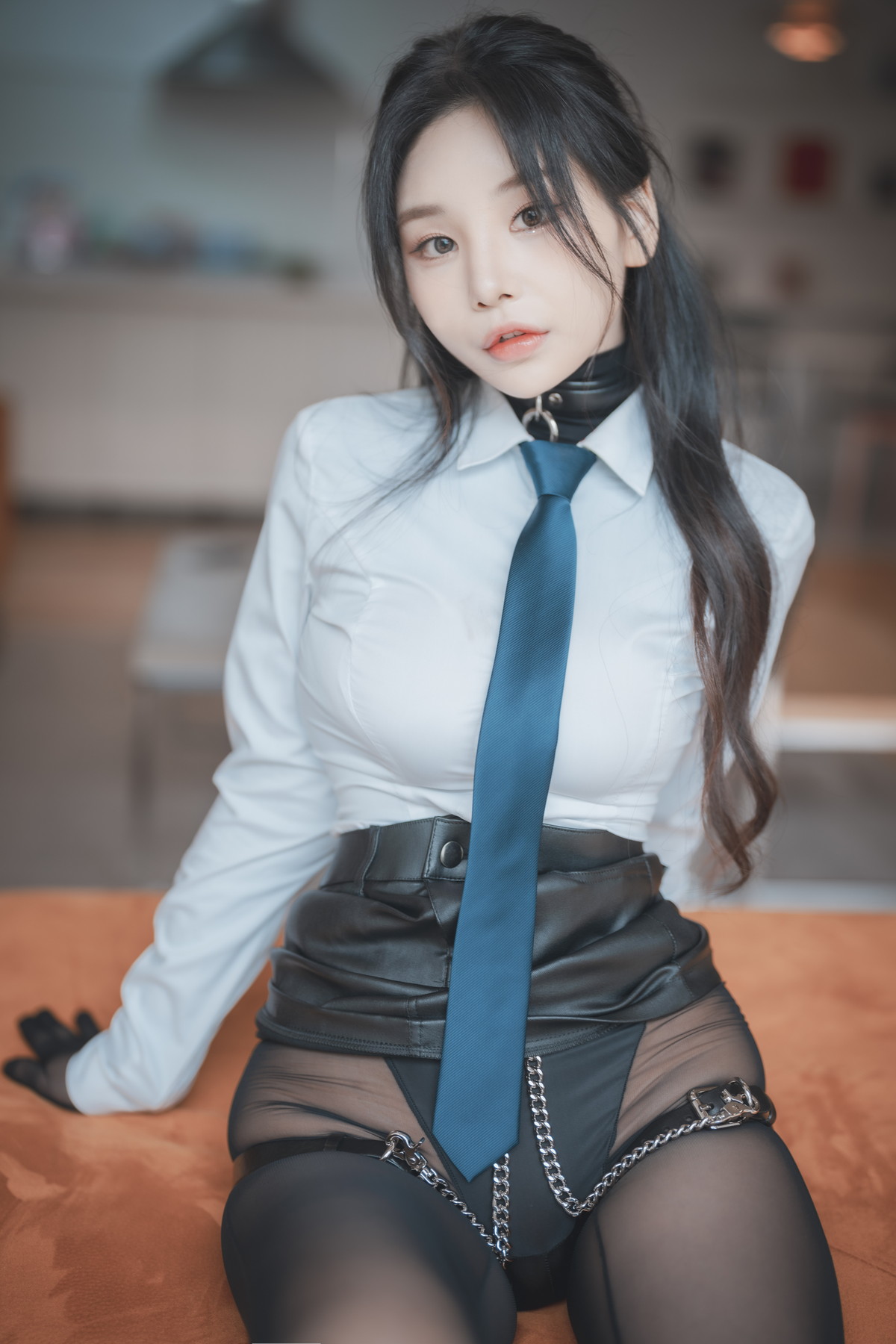 xgyw.top_[DJAWA]No.223_模特Yeeun_Ds Relationship主题私房性感连体黑丝秀翘臀美腿诱惑写真195P