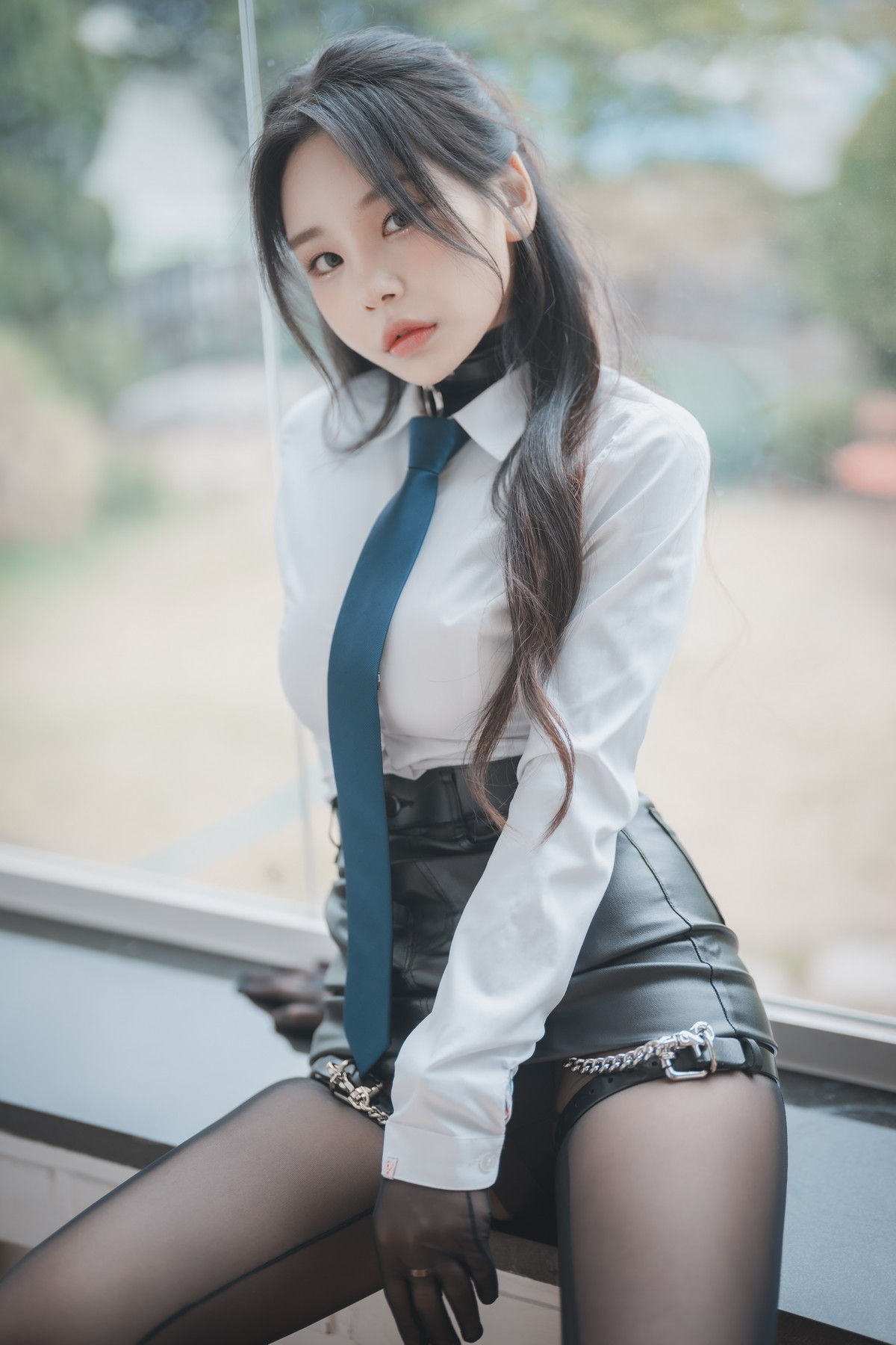 xgyw.top_[DJAWA]No.223_模特Yeeun_Ds Relationship主题私房性感连体黑丝秀翘臀美腿诱惑写真195P
