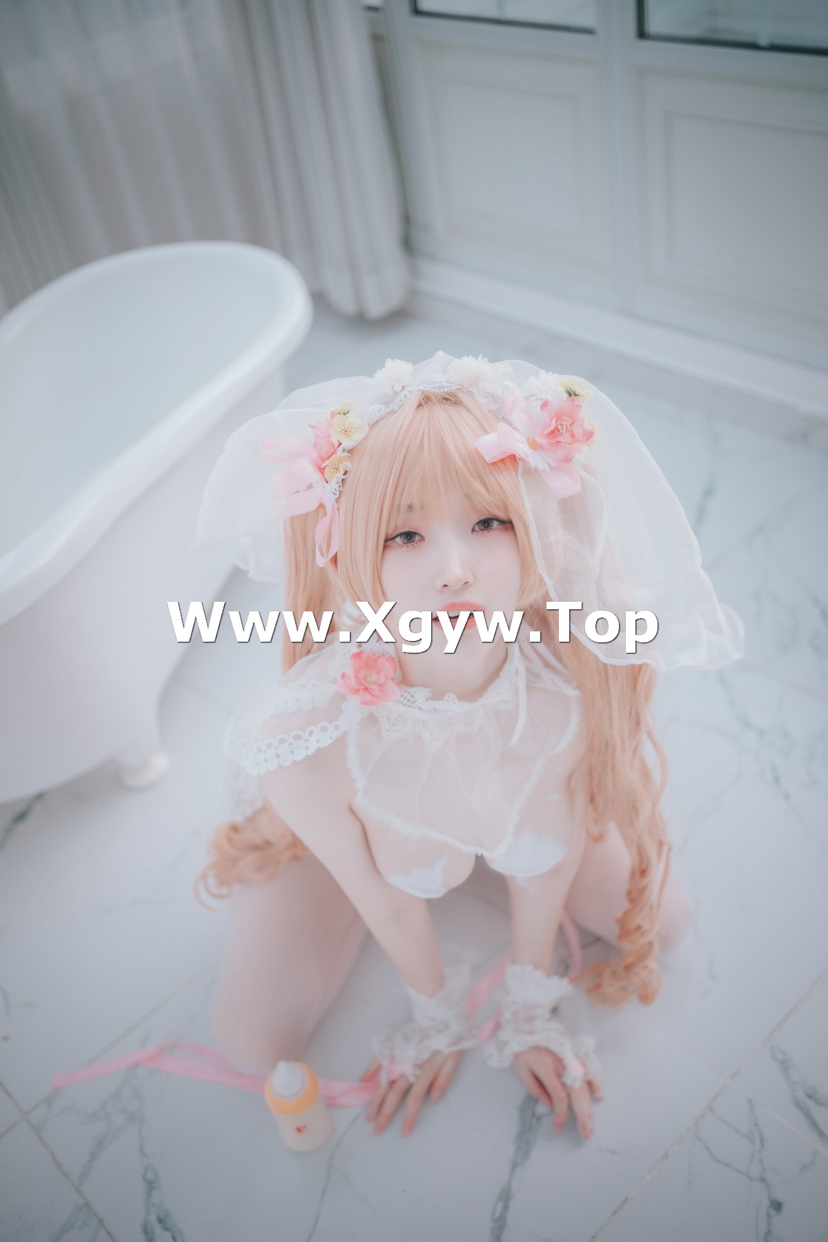 xgyw.top_[DJAWA]No.224_模特Bambi_God Mother Heket主题性感粉白色情趣服秀火辣身材诱惑写真201P