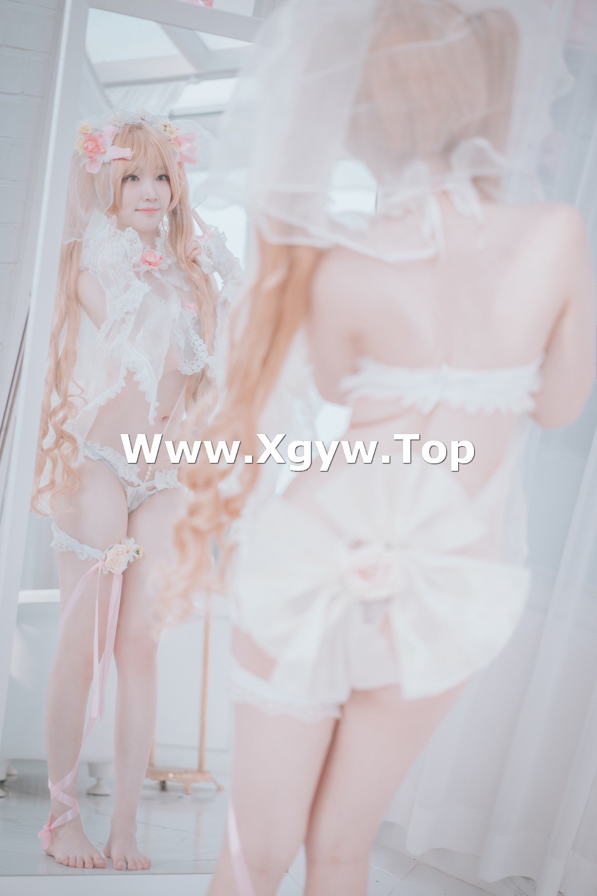 xgyw.top_[DJAWA]No.224_模特Bambi_God Mother Heket主题性感粉白色情趣服秀火辣身材诱惑写真201P