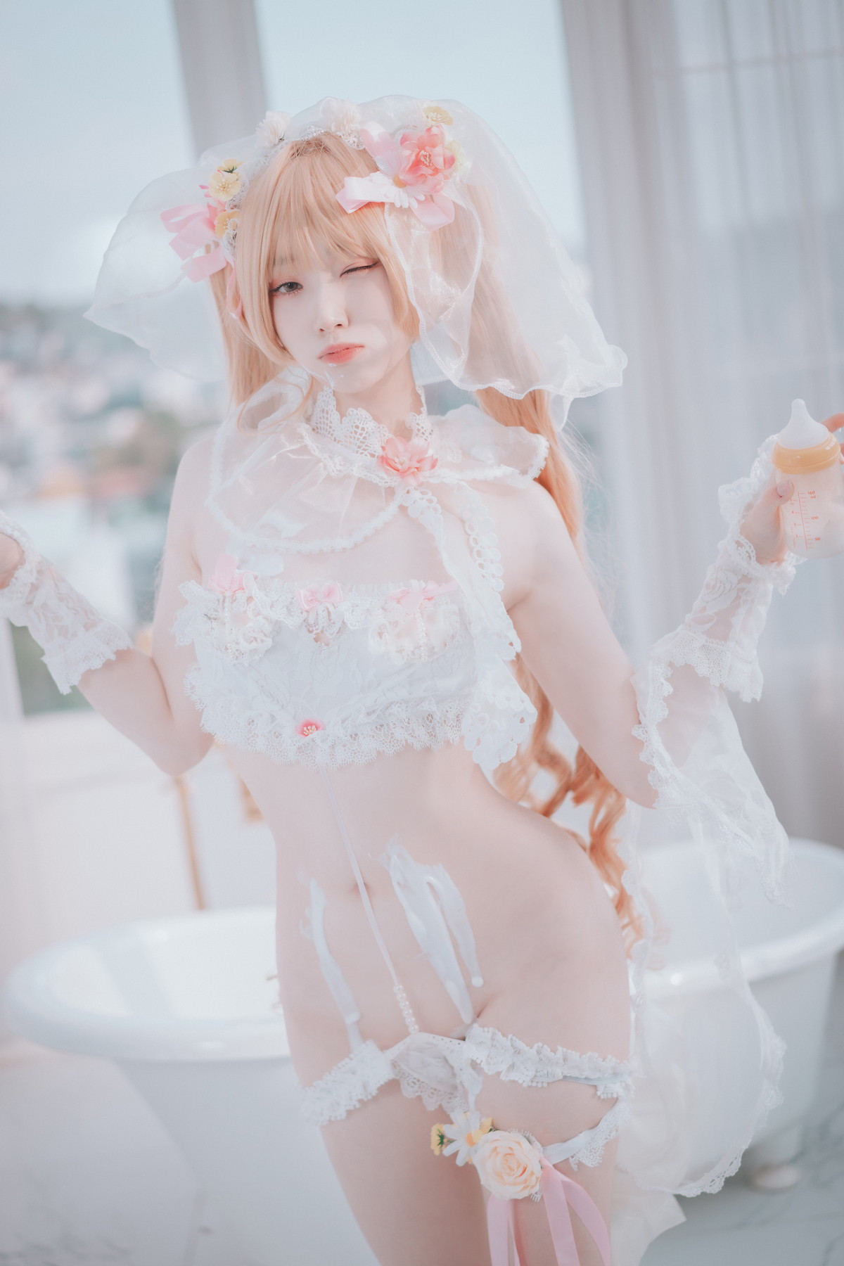 xgyw.top_[DJAWA]No.224_模特Bambi_God Mother Heket主题性感粉白色情趣服秀火辣身材诱惑写真201P
