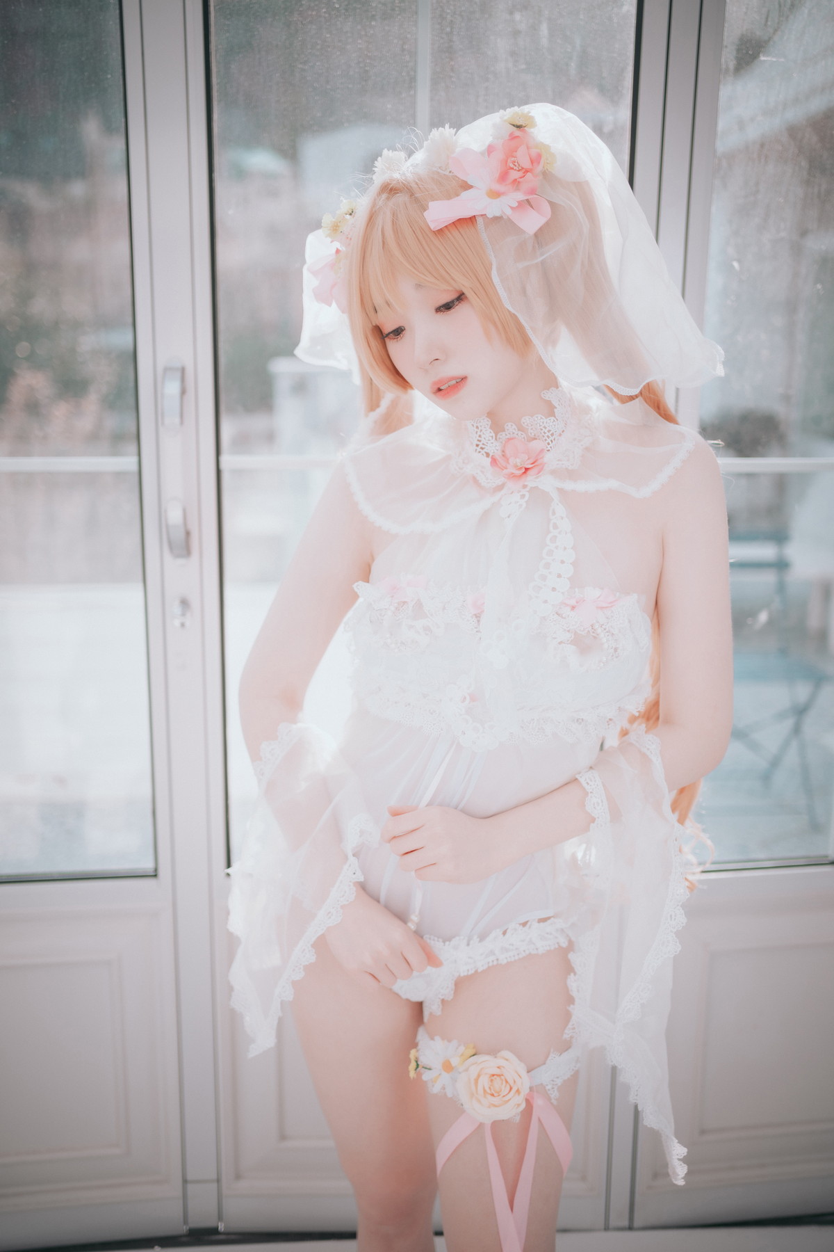 xgyw.top_[DJAWA]No.224_模特Bambi_God Mother Heket主题性感粉白色情趣服秀火辣身材诱惑写真201P