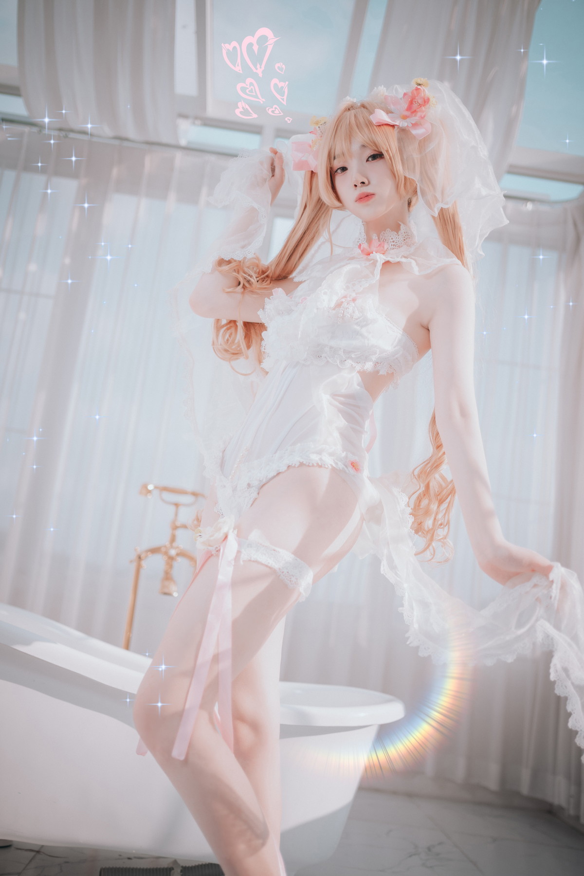xgyw.top_[DJAWA]No.224_模特Bambi_God Mother Heket主题性感粉白色情趣服秀火辣身材诱惑写真201P