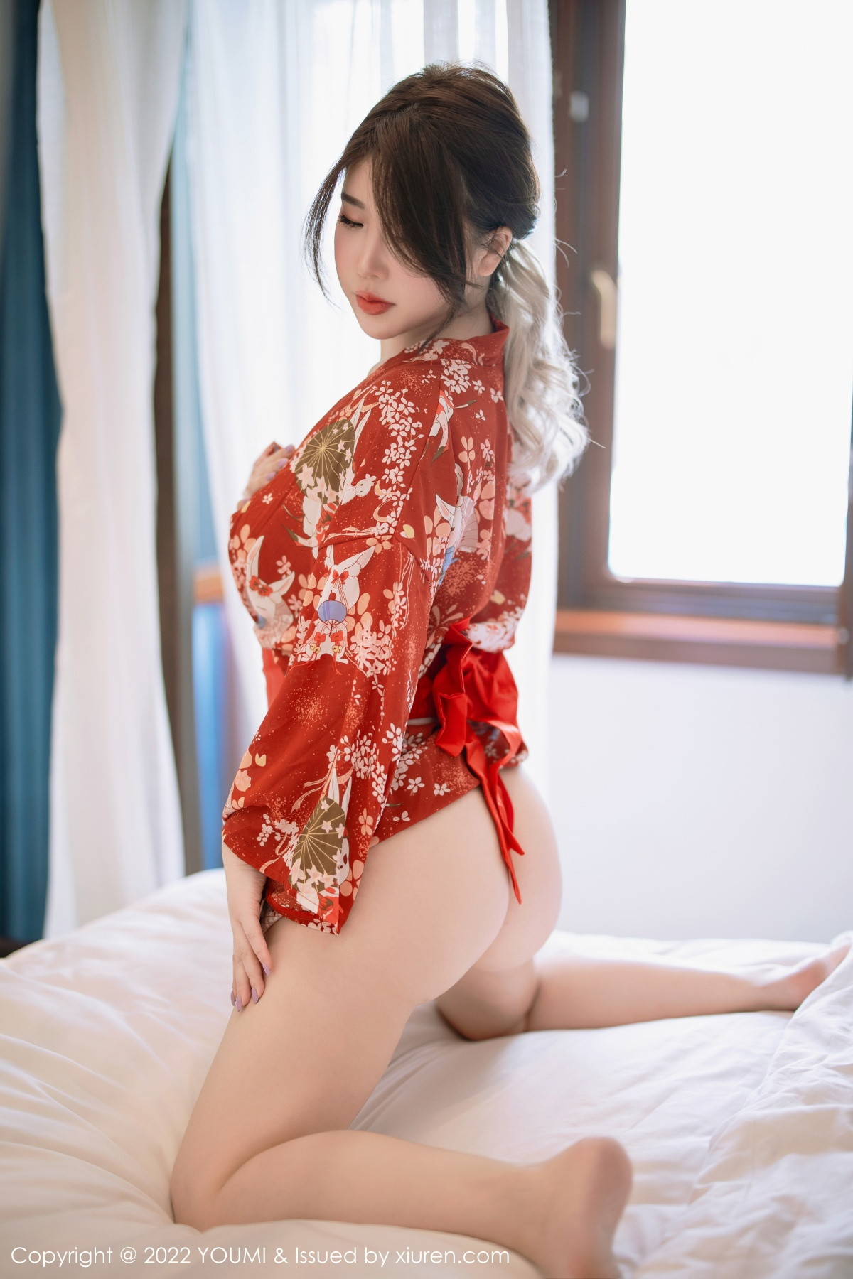 xgyw.top_[YouMi尤蜜荟]Vol.865_模特小海臀Rena西双版纳旅拍红色日式和服秀浑圆美臀诱惑写真68P