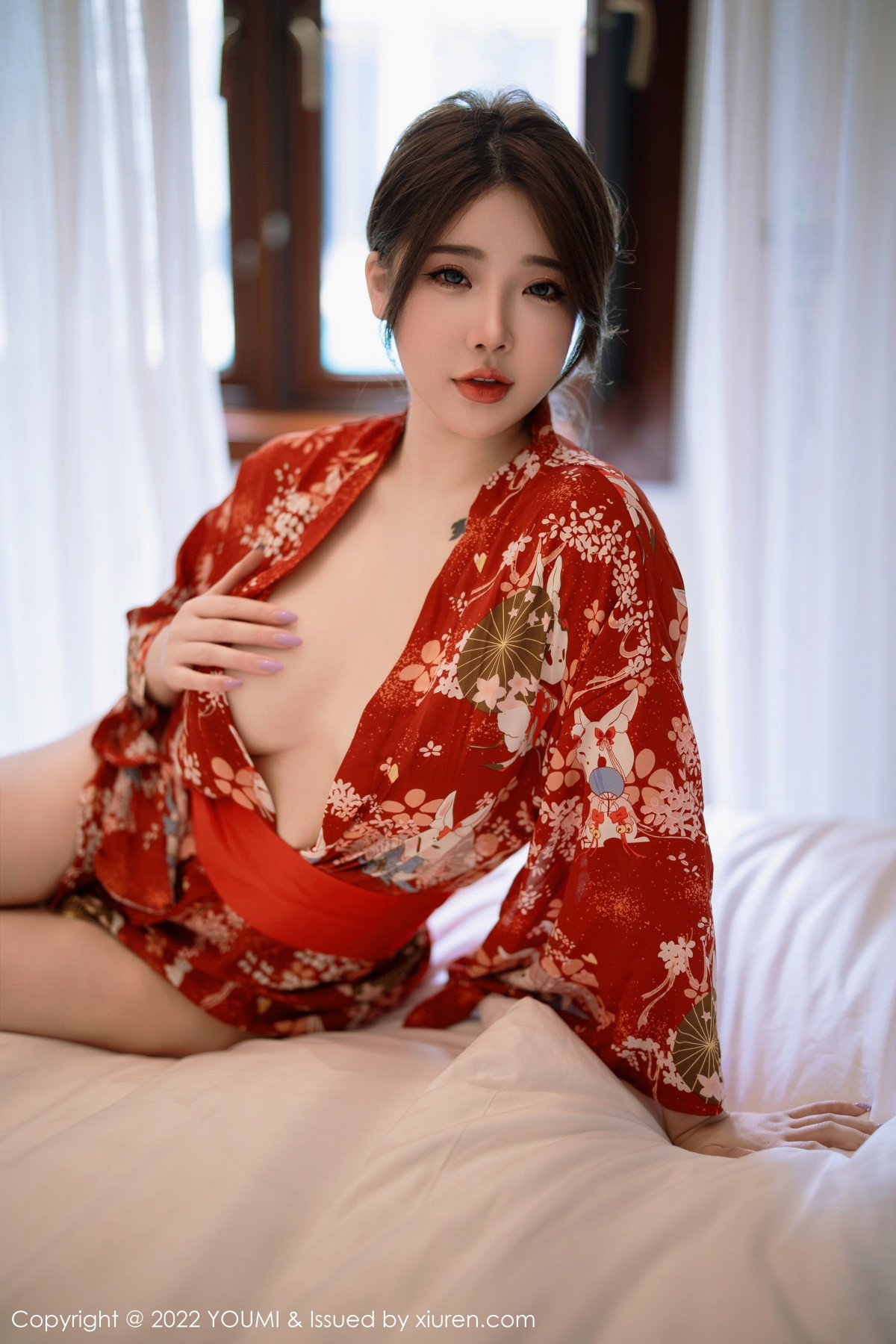 xgyw.top_[YouMi尤蜜荟]Vol.865_模特小海臀Rena西双版纳旅拍红色日式和服秀浑圆美臀诱惑写真68P