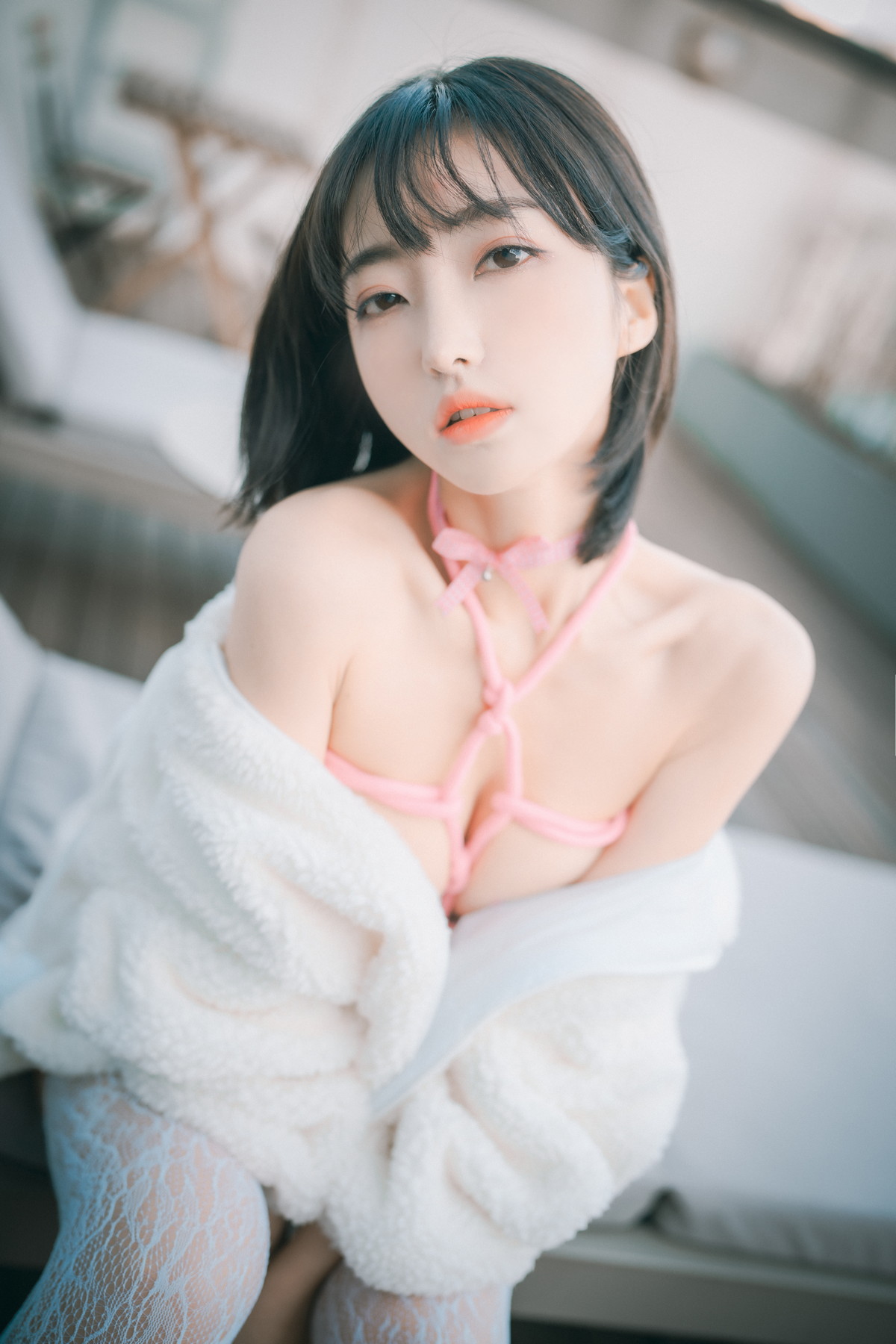 xgyw.top_[DJAWA]No.225_模特HaNari_Knotting Class主题户外脱白色外衣露粉色情趣捆绑诱惑写真69P