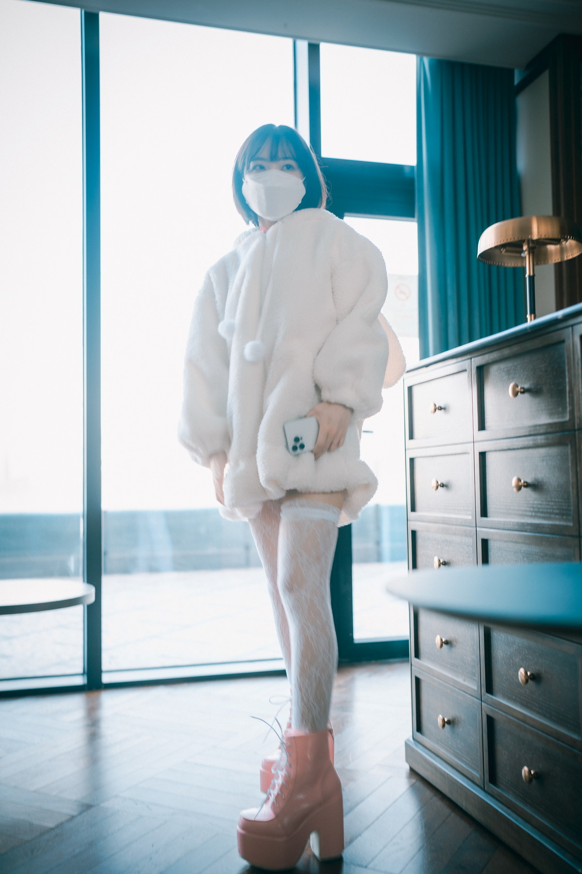 xgyw.top_[DJAWA]No.225_模特HaNari_Knotting Class主题户外脱白色外衣露粉色情趣捆绑诱惑写真69P