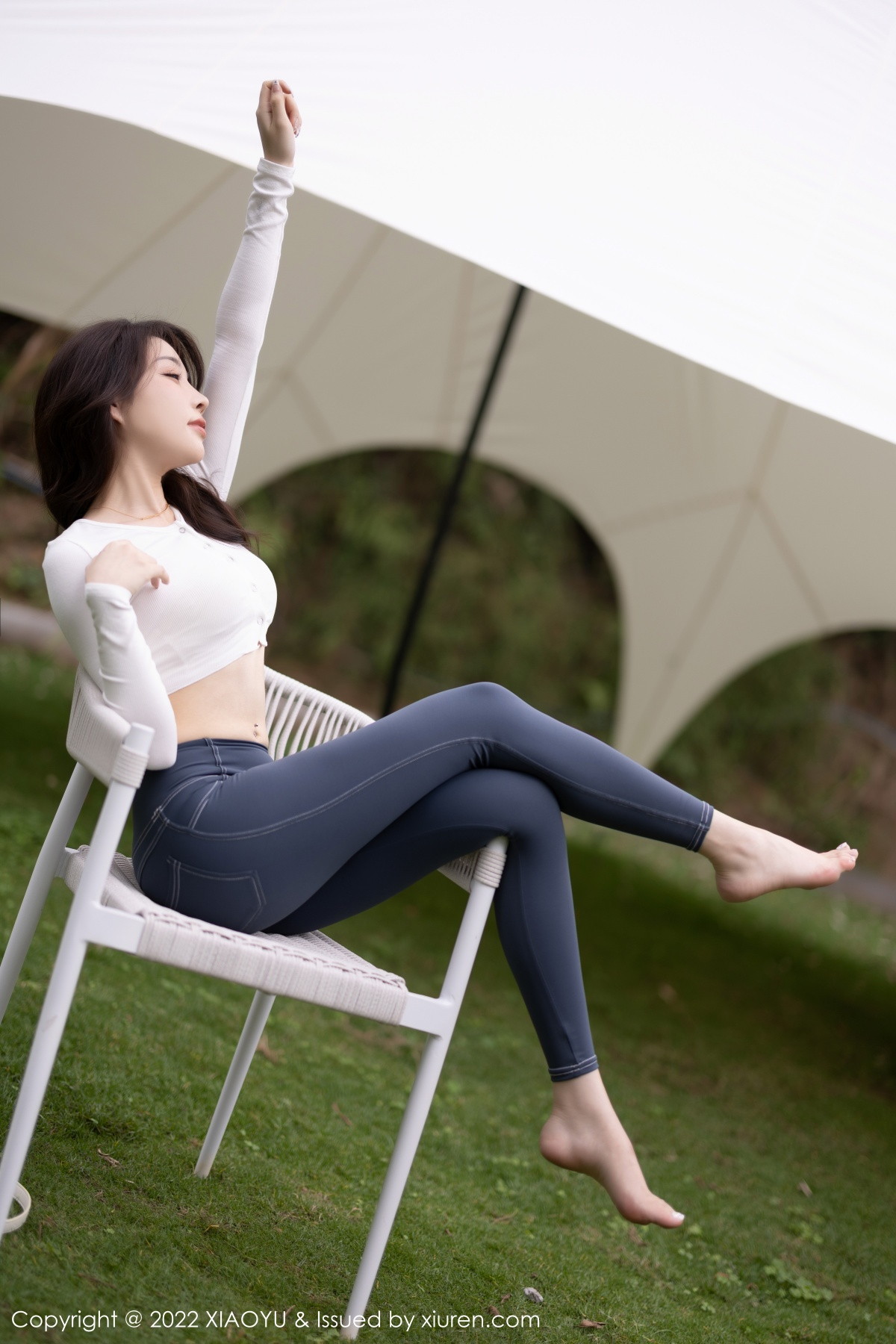 xgyw.top_[XiaoYu画语界]Vol.911_模特徐莉芝Booty白色收身衣配简约长裤 白色情趣内衣诱惑写真84P