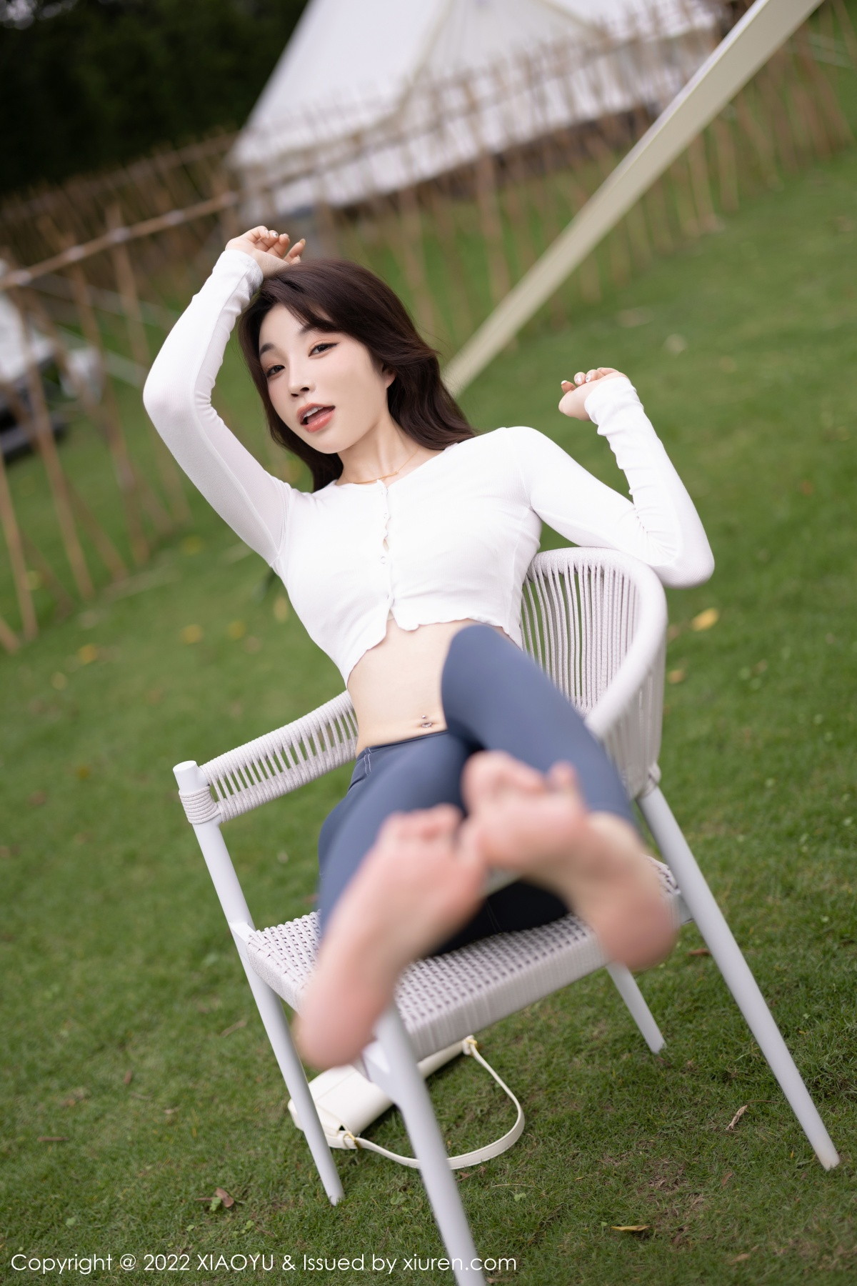 xgyw.top_[XiaoYu画语界]Vol.911_模特徐莉芝Booty白色收身衣配简约长裤 白色情趣内衣诱惑写真84P