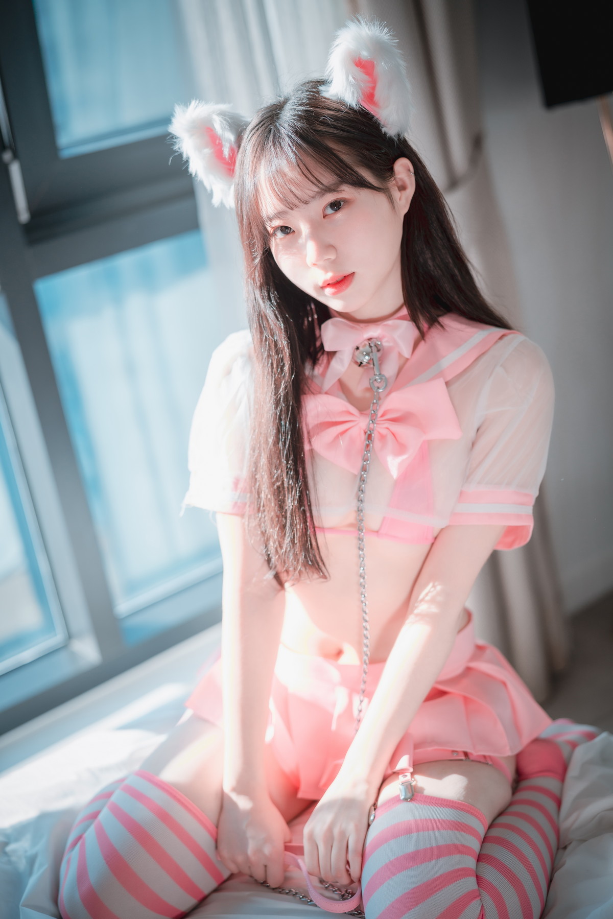xgyw.top_[DJAWA]No.229_模特Myu_a_Catgirl in Pink主题性感粉色内衣秀丰满身材迷人诱惑写真72P