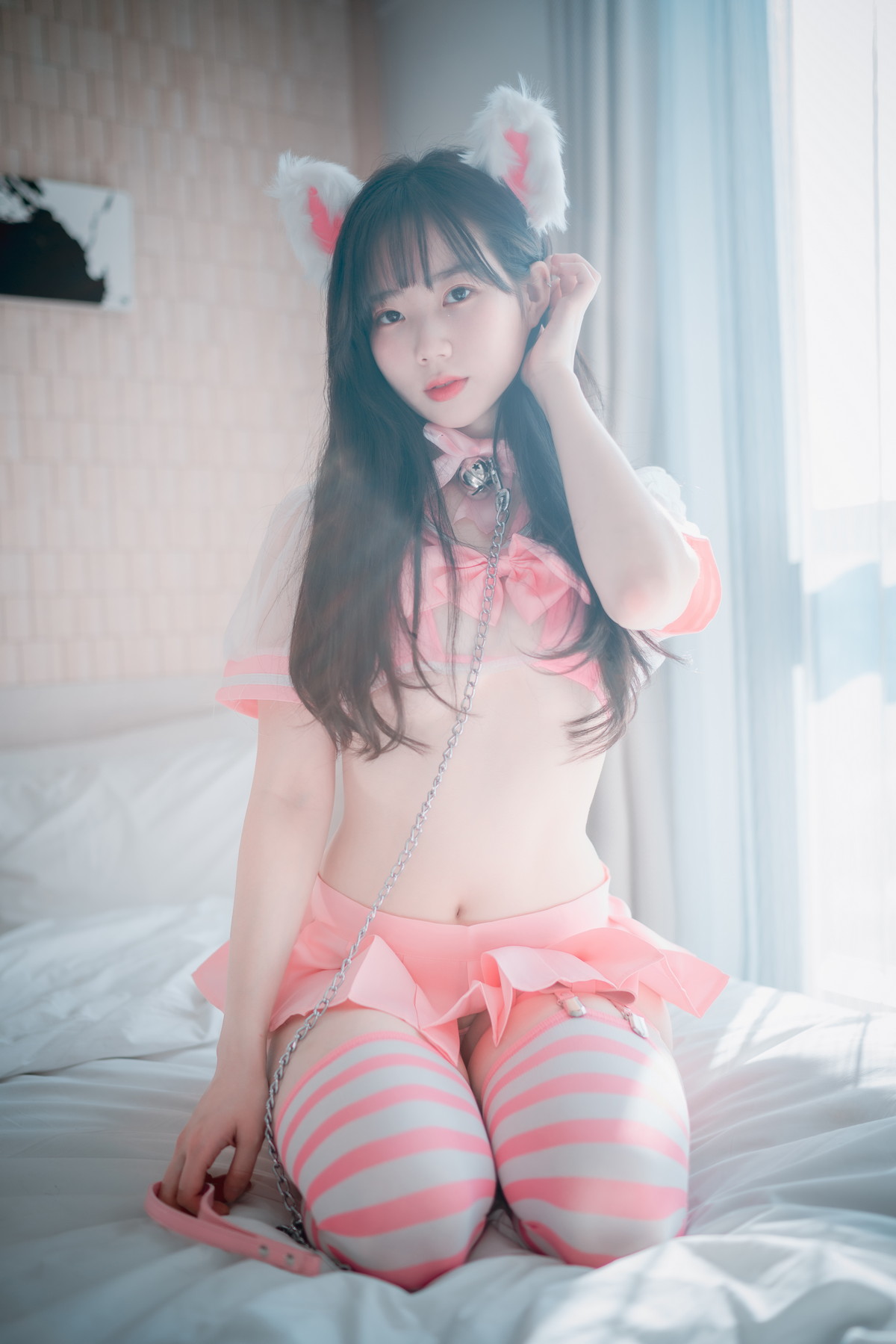 xgyw.top_[DJAWA]No.229_模特Myu_a_Catgirl in Pink主题性感粉色内衣秀丰满身材迷人诱惑写真72P
