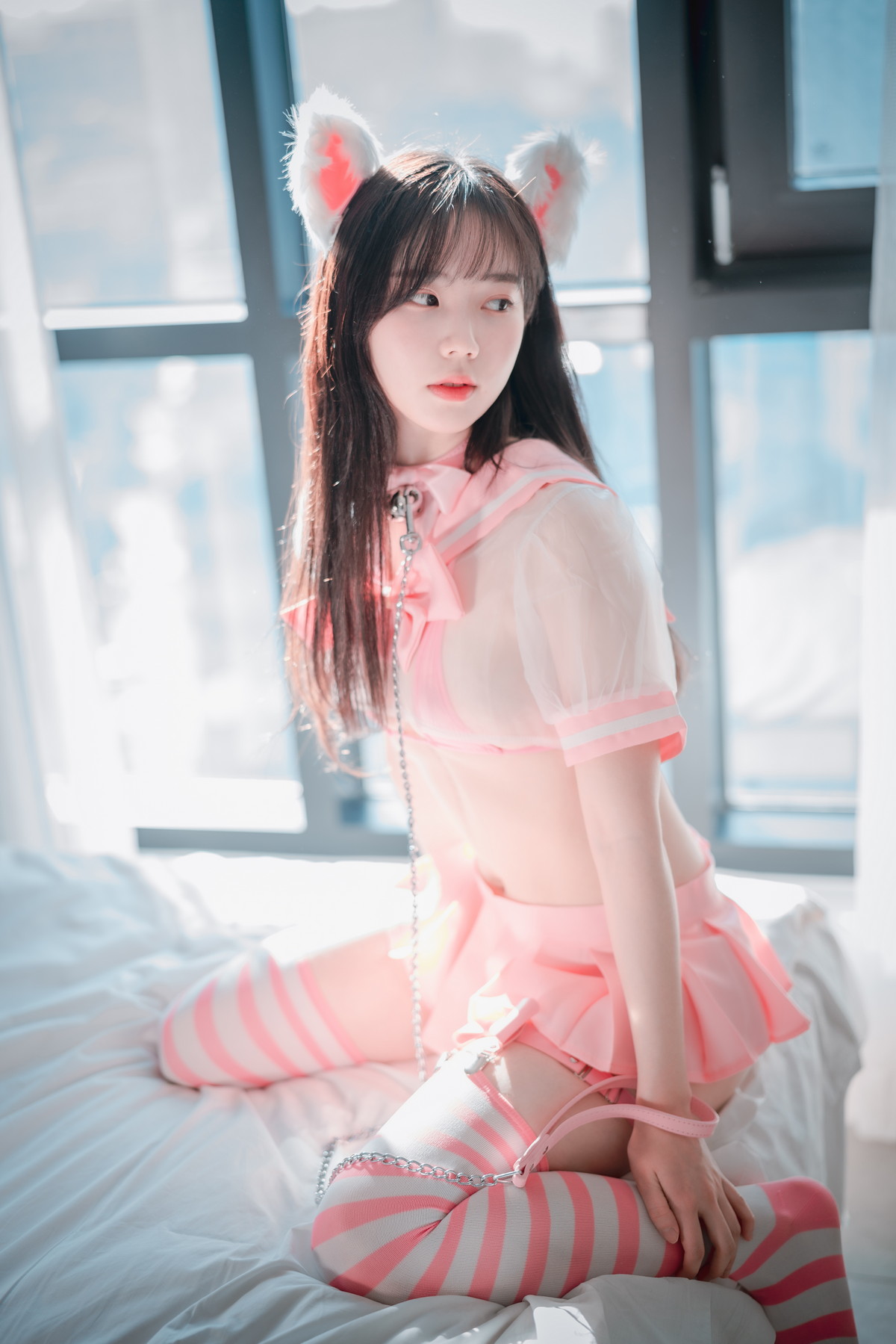 xgyw.top_[DJAWA]No.229_模特Myu_a_Catgirl in Pink主题性感粉色内衣秀丰满身材迷人诱惑写真72P