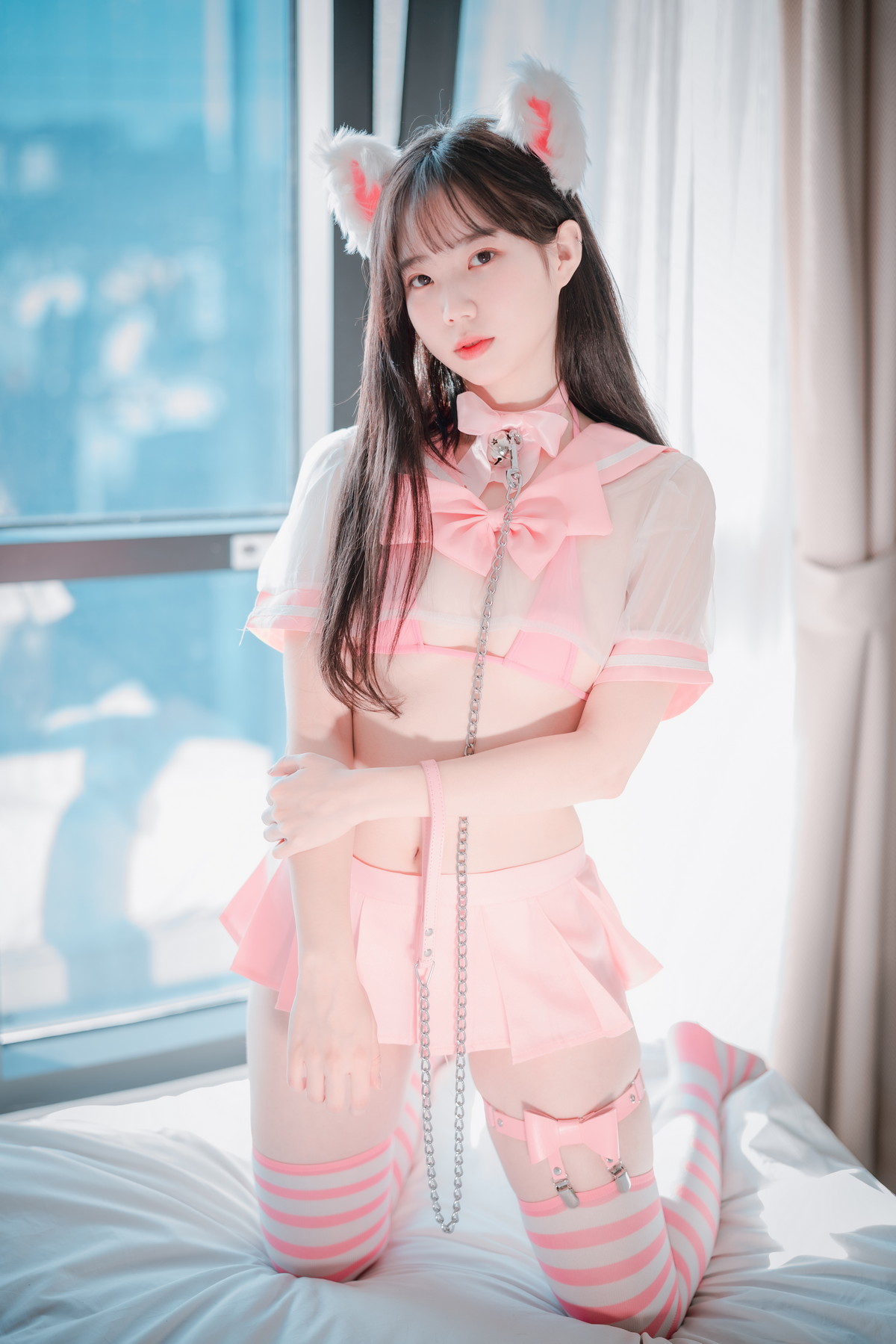 xgyw.top_[DJAWA]No.229_模特Myu_a_Catgirl in Pink主题性感粉色内衣秀丰满身材迷人诱惑写真72P