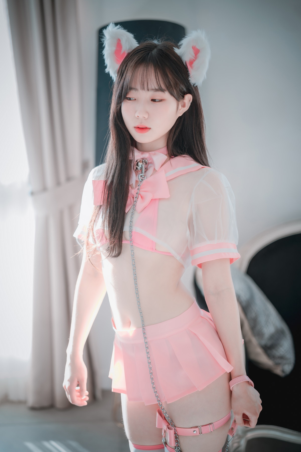 xgyw.top_[DJAWA]No.229_模特Myu_a_Catgirl in Pink主题性感粉色内衣秀丰满身材迷人诱惑写真72P