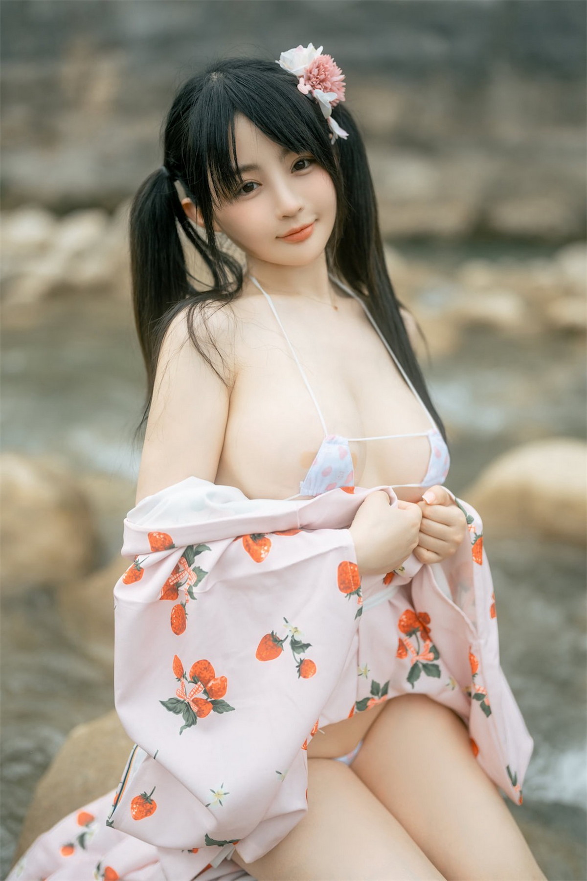 xgyw.top_网络美女桜井宁宁和服浴衣主题户外半脱露性感三点式内衣秀豪乳翘臀诱惑写真76P