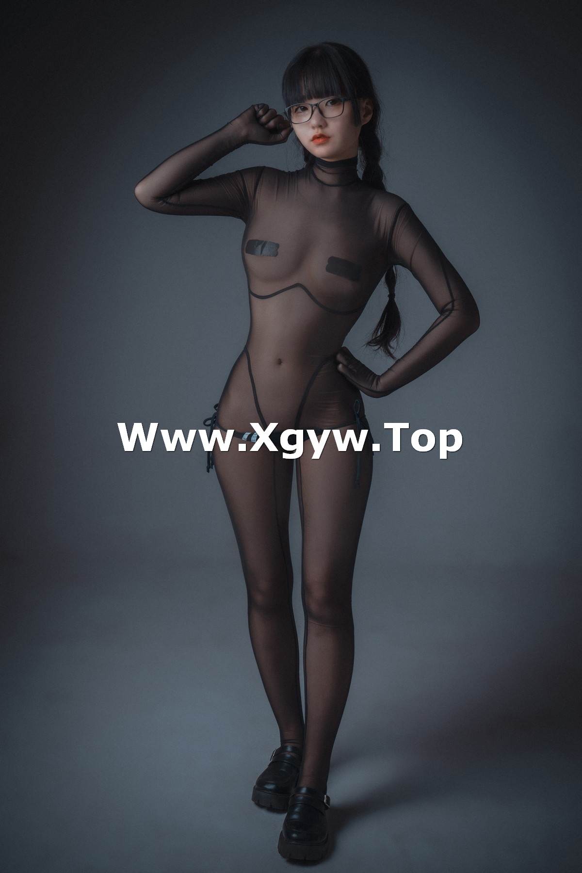 xgyw.top_[DJAWA]No.231_模特Jenny_Swimming Lesson主题性感连体泳衣配超薄黑丝诱惑写真111P