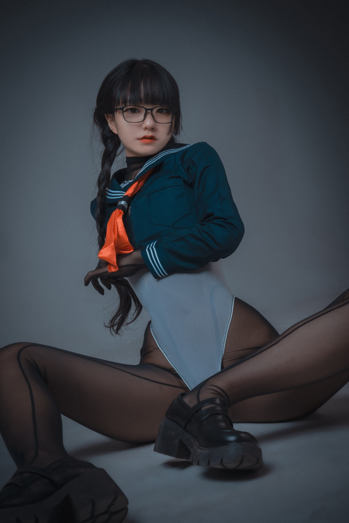 xgyw.top_[DJAWA]No.231_模特Jenny_Swimming Lesson主题性感连体泳衣配超薄黑丝诱惑写真111P