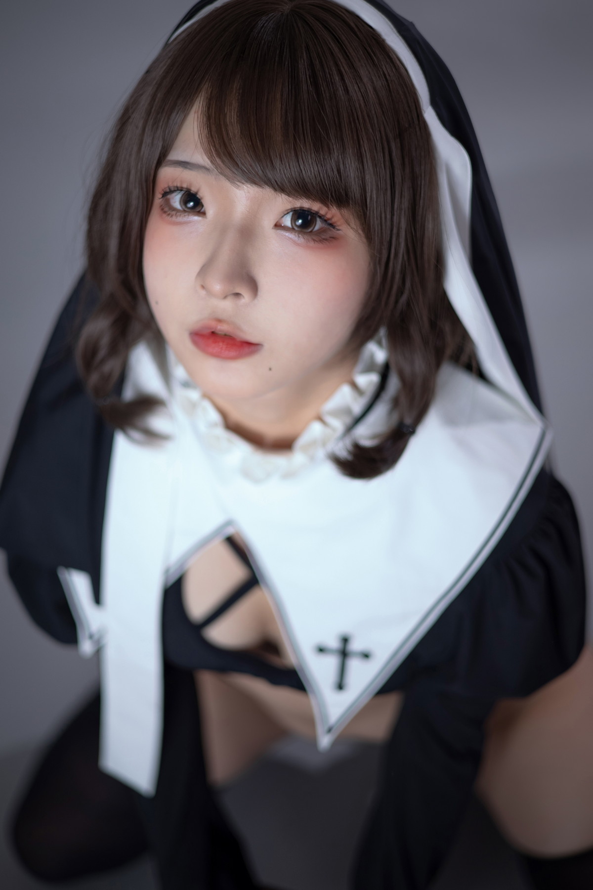 xgyw.top_网络美女yuuhui玉汇罪罚修女主题性感情趣修女服饰露黑色丁字裤秀翘臀诱惑写真95P