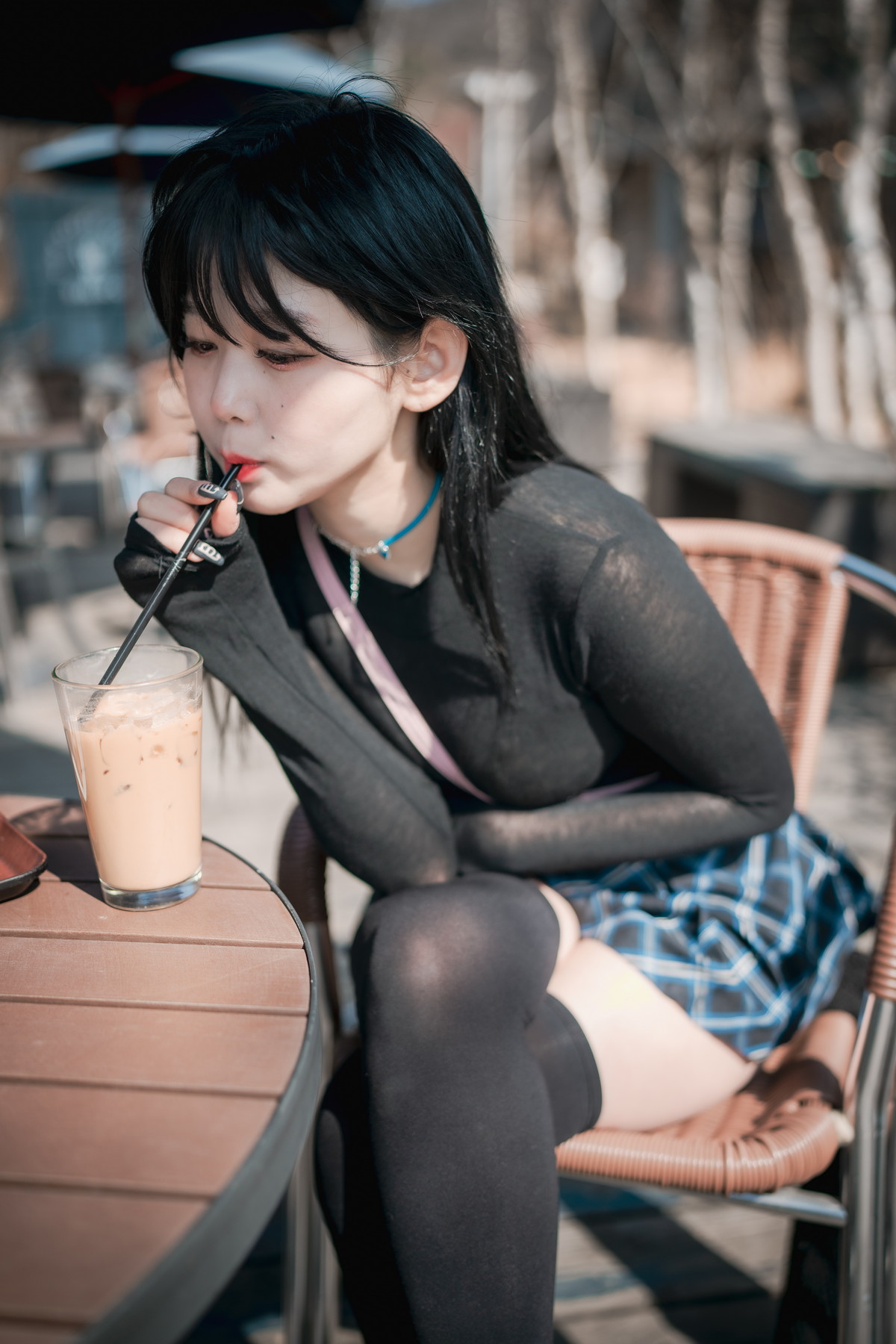 xgyw.top_[DJAWA]No.233_模特Zia_Early Spring Walk in March主题户外半撩制服秀翘臀诱惑写真141P