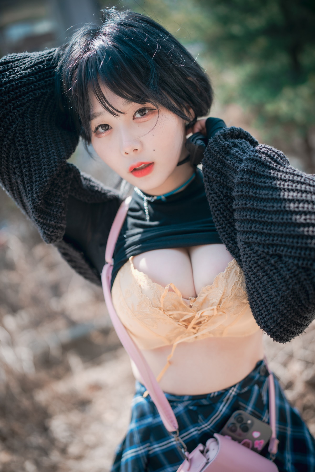 xgyw.top_[DJAWA]No.233_模特Zia_Early Spring Walk in March主题户外半撩制服秀翘臀诱惑写真141P