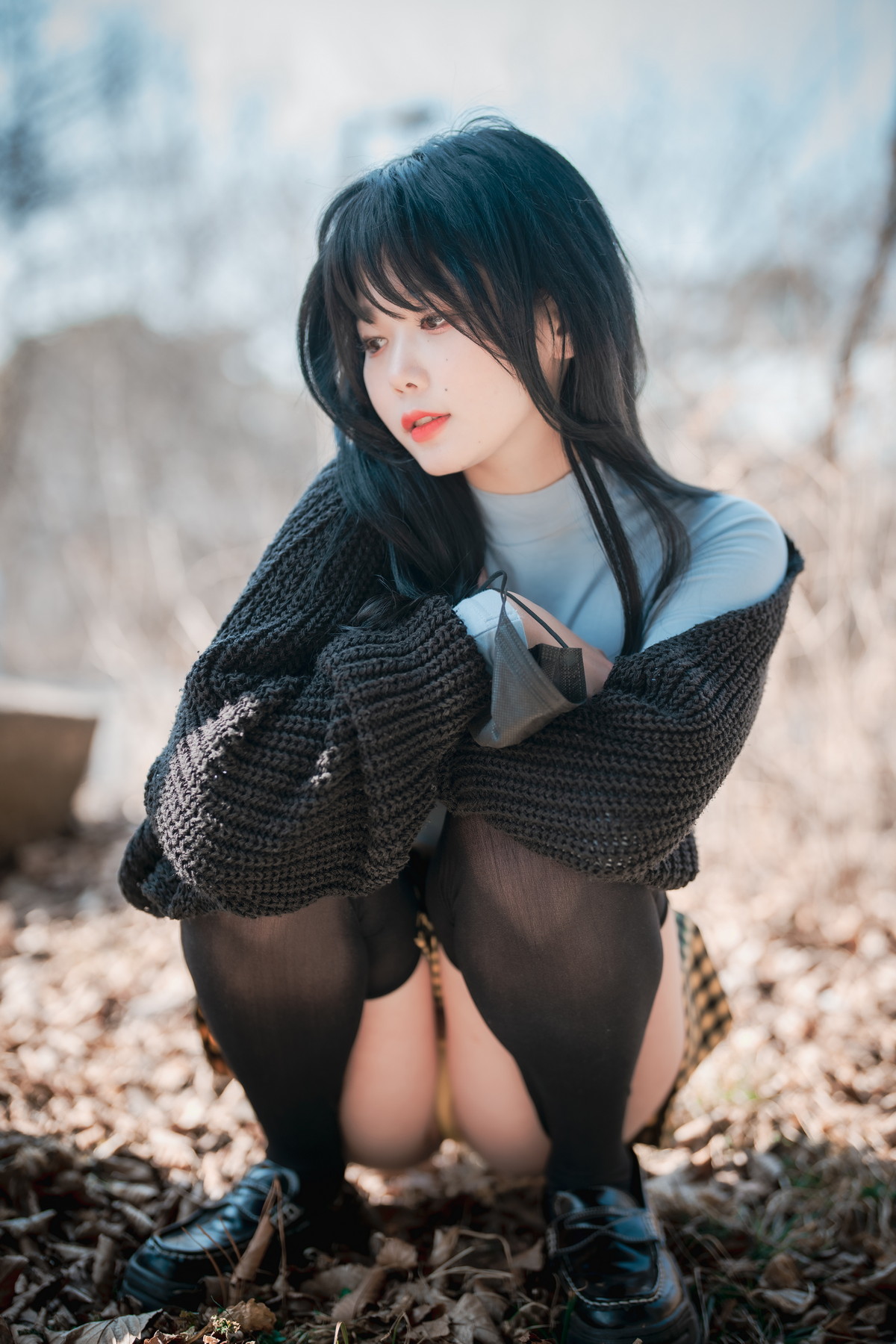 xgyw.top_[DJAWA]No.233_模特Zia_Early Spring Walk in March主题户外半撩制服秀翘臀诱惑写真141P