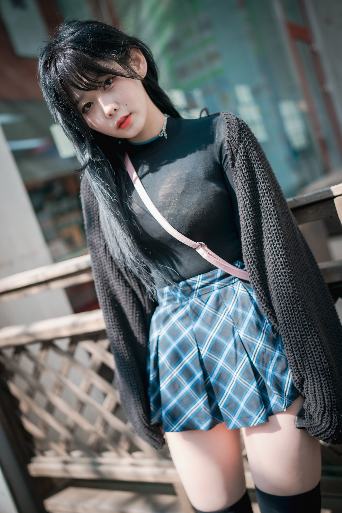 xgyw.top_[DJAWA]No.233_模特Zia_Early Spring Walk in March主题户外半撩制服秀翘臀诱惑写真141P