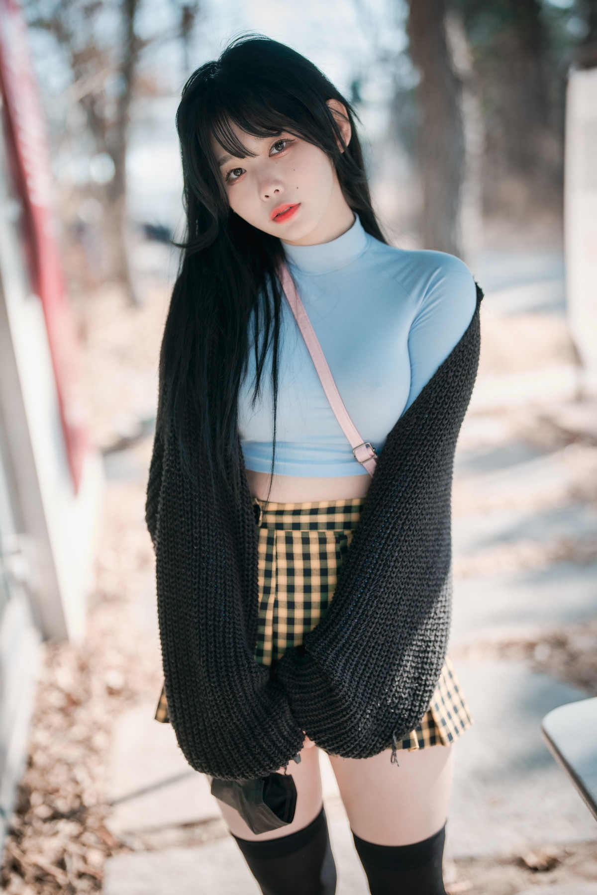 xgyw.top_[DJAWA]No.233_模特Zia_Early Spring Walk in March主题户外半撩制服秀翘臀诱惑写真141P