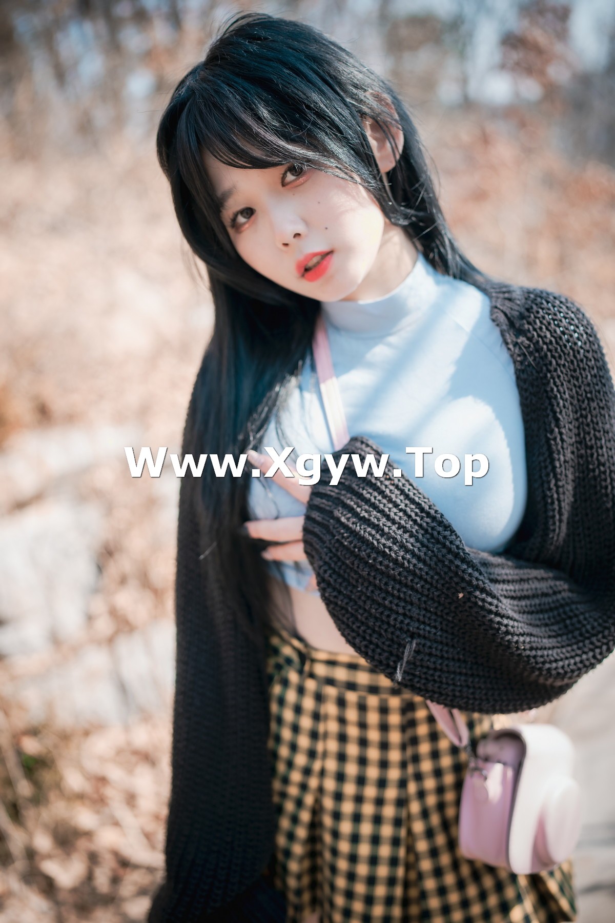xgyw.top_[DJAWA]No.233_模特Zia_Early Spring Walk in March主题户外半撩制服秀翘臀诱惑写真141P
