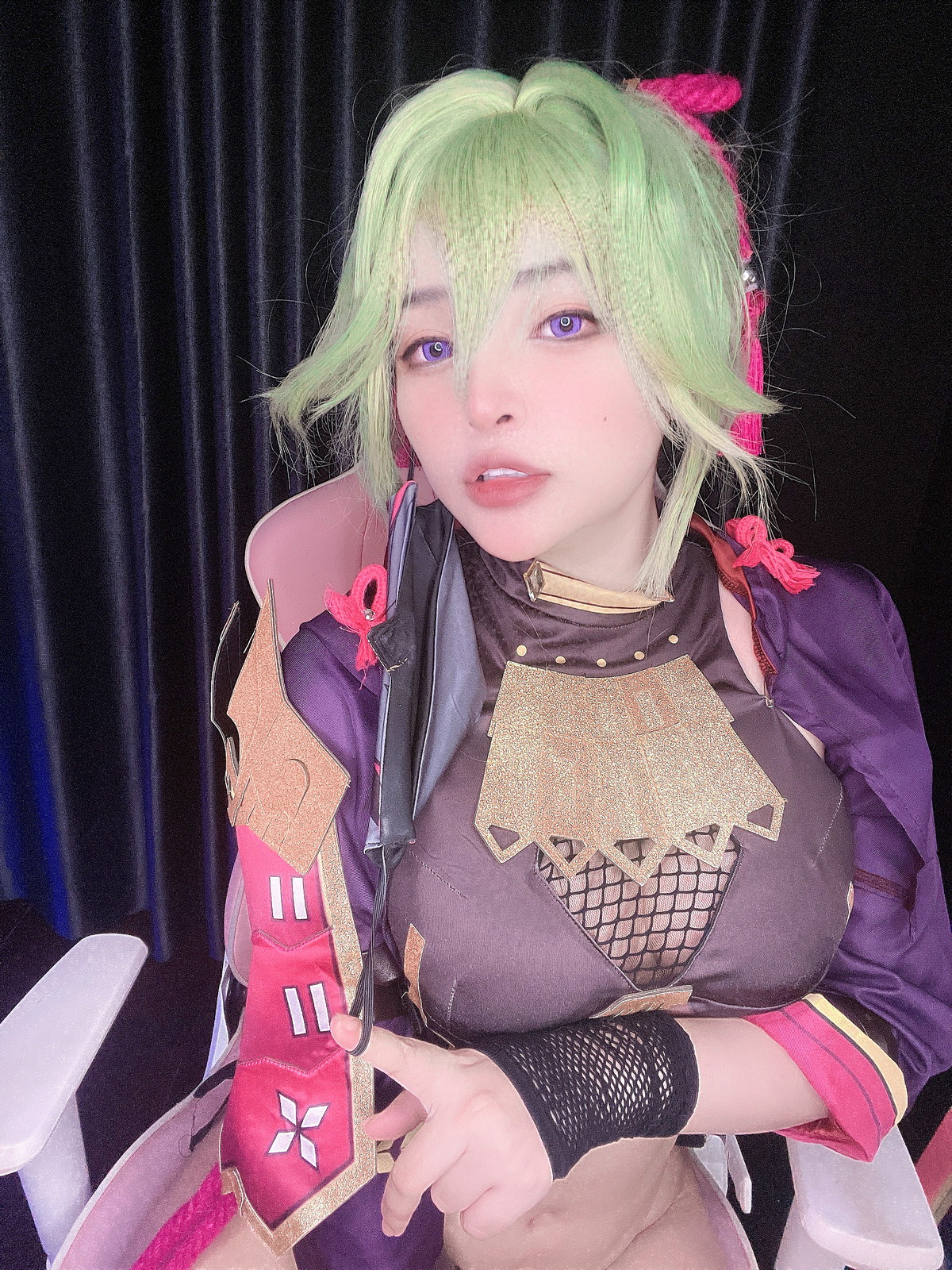 xgyw.top_越南萌妹纸MiMiChan-Kuki Shinobu主题性感薄纱服饰半脱秀完美身材诱惑写真39P