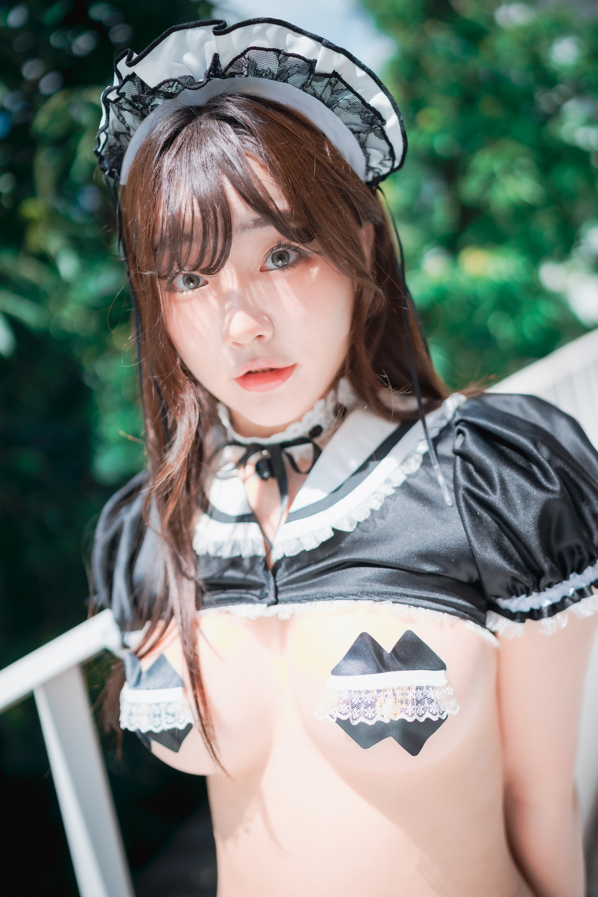 xgyw.top_[DJAWA]No.234_模特Newbom_Maid Mansion主题私房黑色情趣服饰露豪乳遮点诱惑写真106P