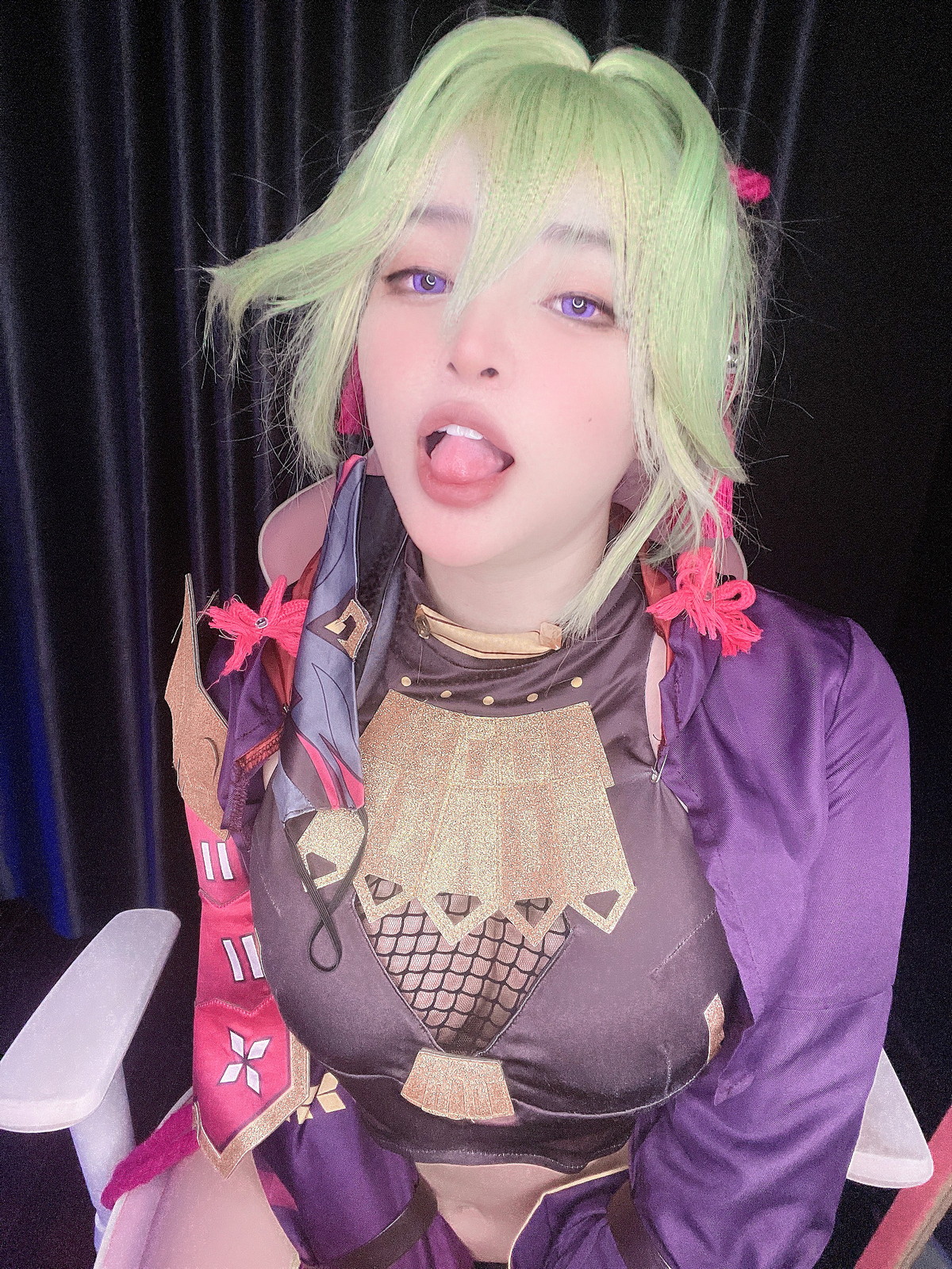 xgyw.top_越南萌妹纸MiMiChan-Kuki Shinobu主题性感薄纱服饰半脱秀完美身材诱惑写真39P