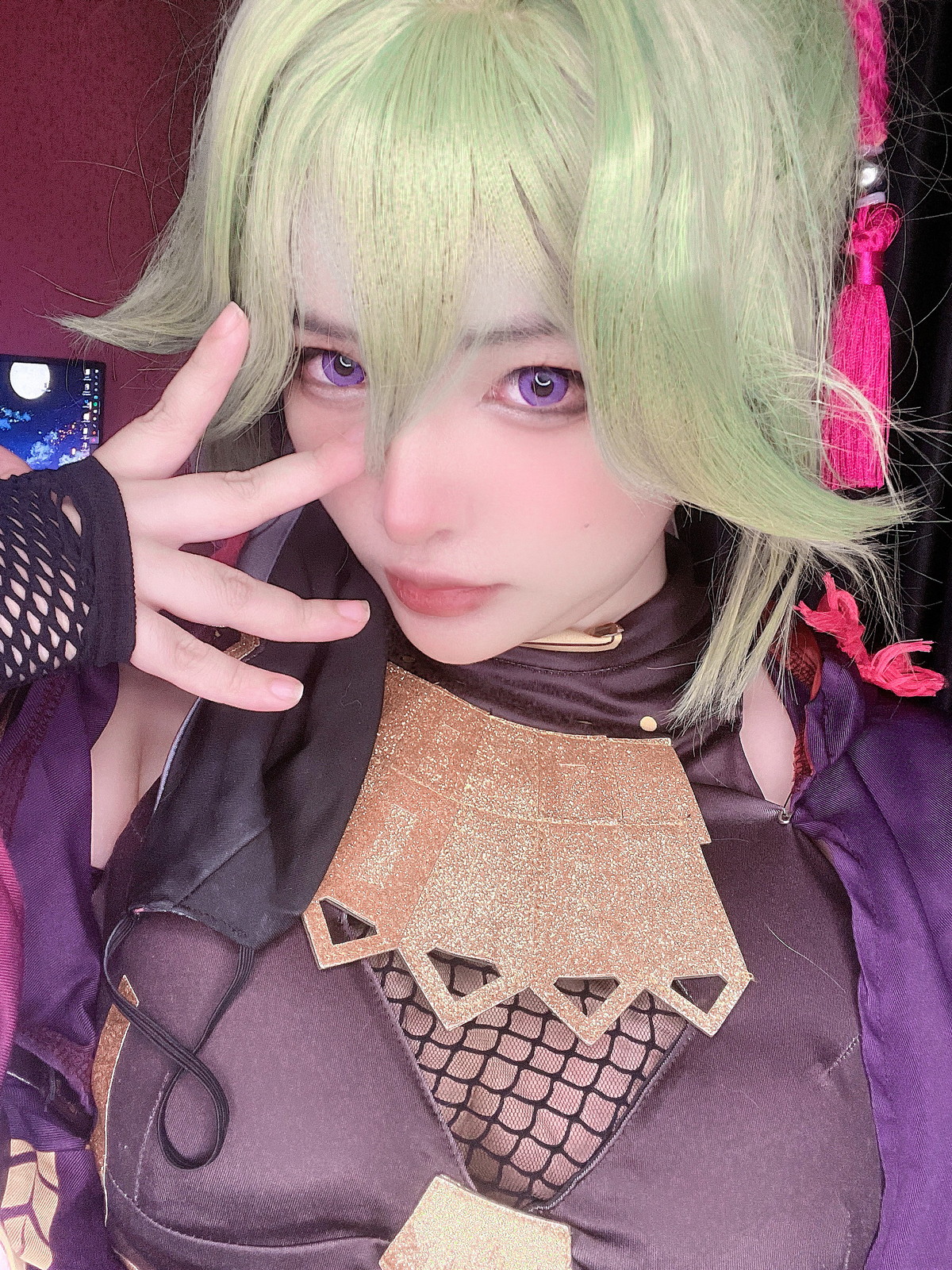 xgyw.top_越南萌妹纸MiMiChan-Kuki Shinobu主题性感薄纱服饰半脱秀完美身材诱惑写真39P