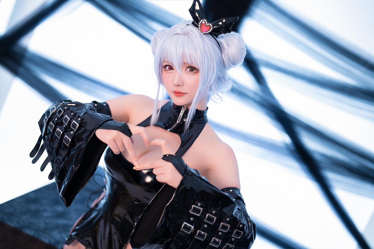 xgyw.top_Coser小姐姐星之迟迟水蓝小恶魔主题性感黑色皮质情趣服饰秀翘臀美腿诱惑写真59P