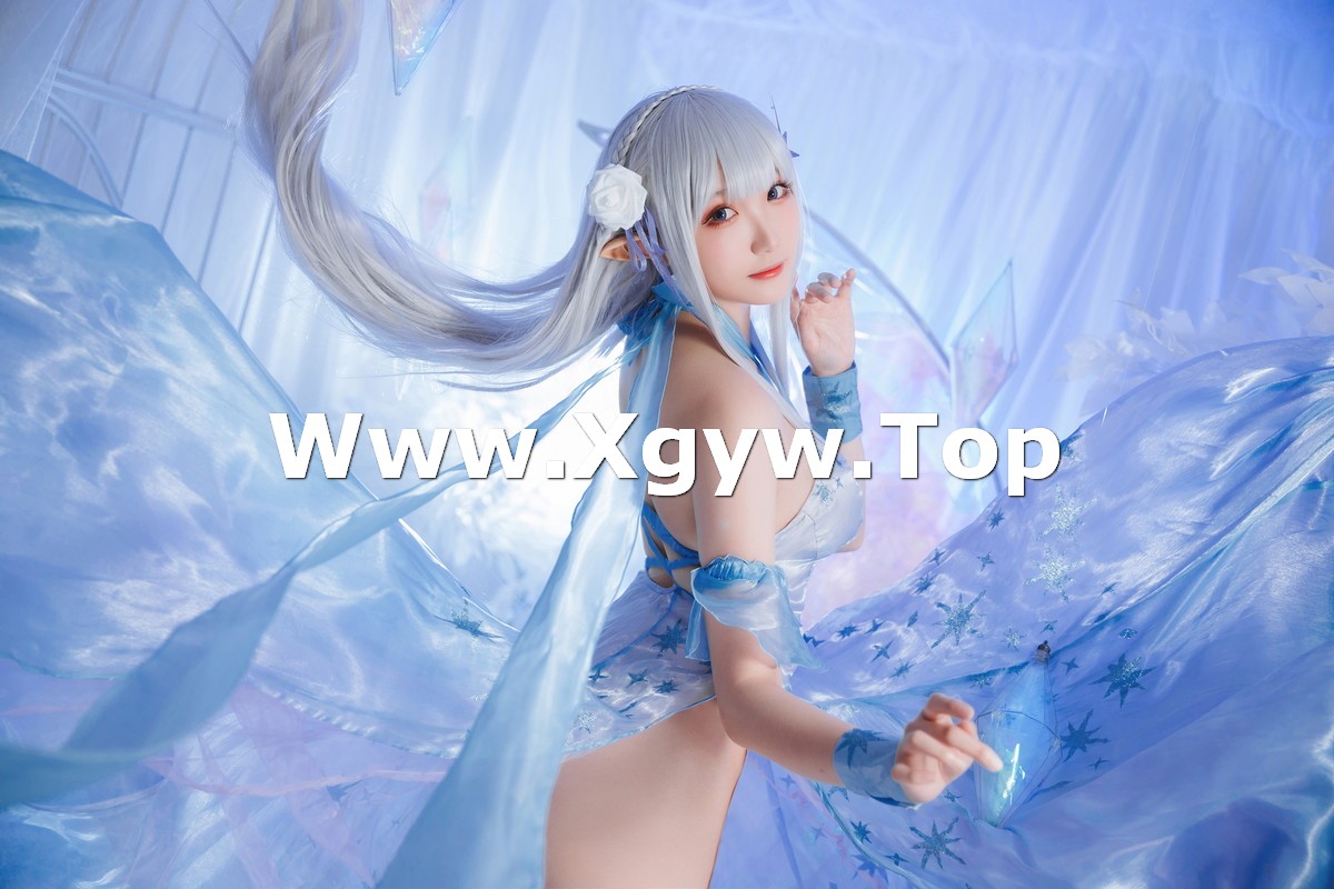 xgyw.top_Coser美女瓜希酱水晶礼服主题绝美精灵装扮性感薄纱礼裙秀白嫩肌肤诱惑写真28P