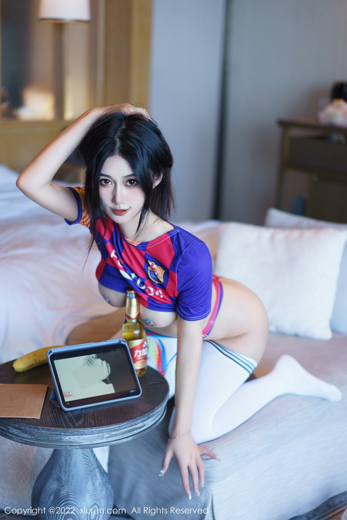 xgyw.top_XiuRen第6004期_模特laura阿姣三亚旅拍足球宝贝主题性感球服秀完美身材诱惑写真71P