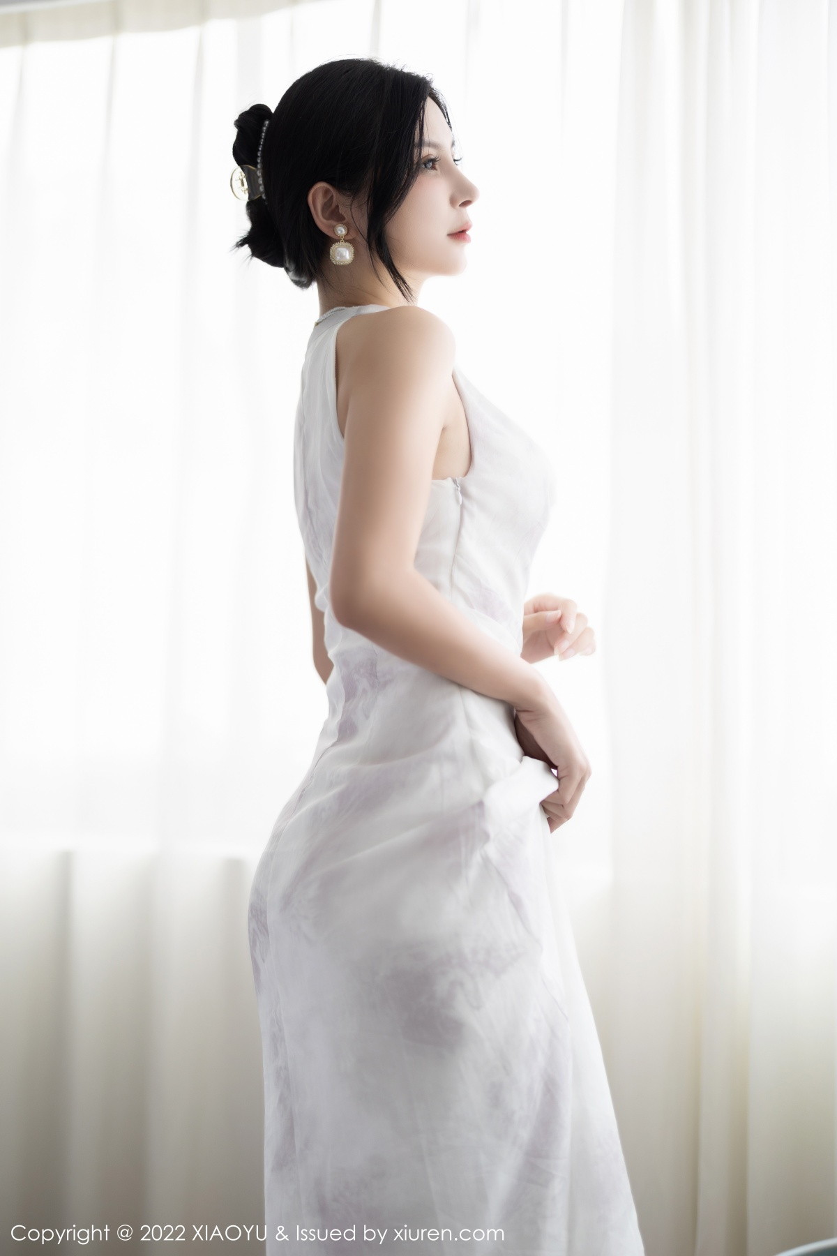 xgyw.top_[XiaoYu画语界]Vol.925_模特小蛮妖Yummy私房白色薄透裙露缕空蕾丝内衣撩人诱惑写真88P