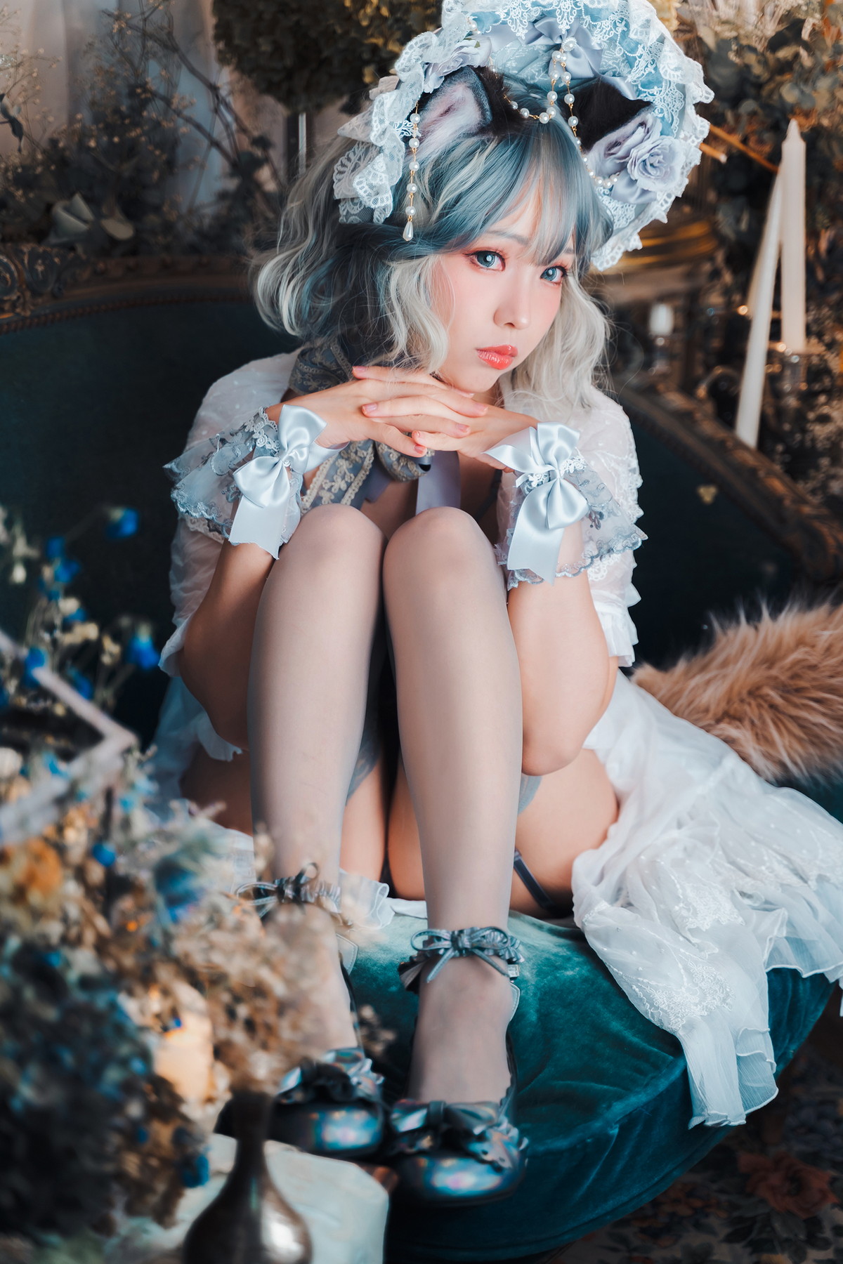 xgyw.top_Coser妹子Ely_eee布偶猫少女主题灰色紧身内衣配蕾丝吊袜秀完美身材诱惑写真51P
