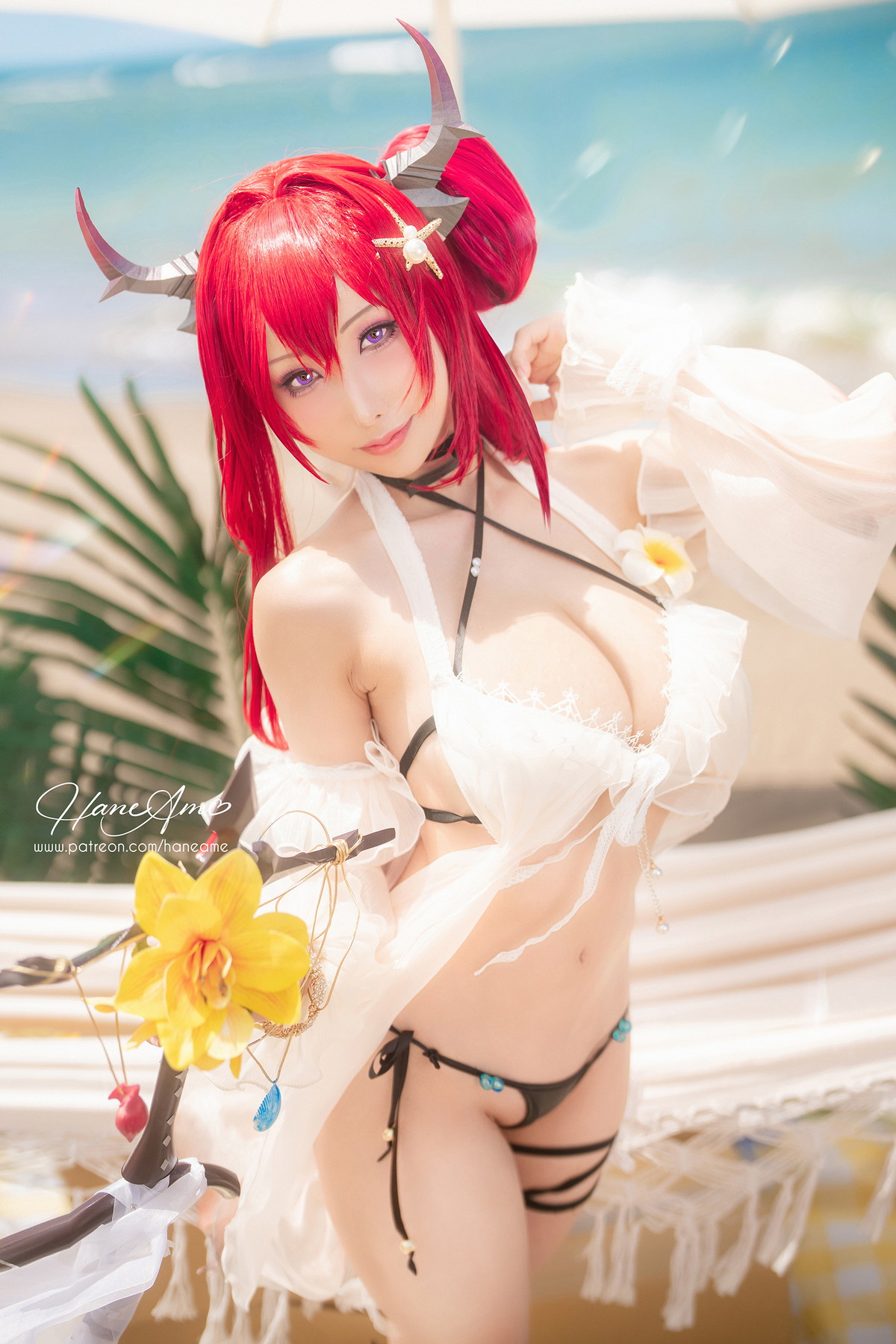 xgyw.top_Coser美女雨波_HaneAme泳裝主题海边沙滩性感比基尼秀完美身材惹火诱惑写真38P
